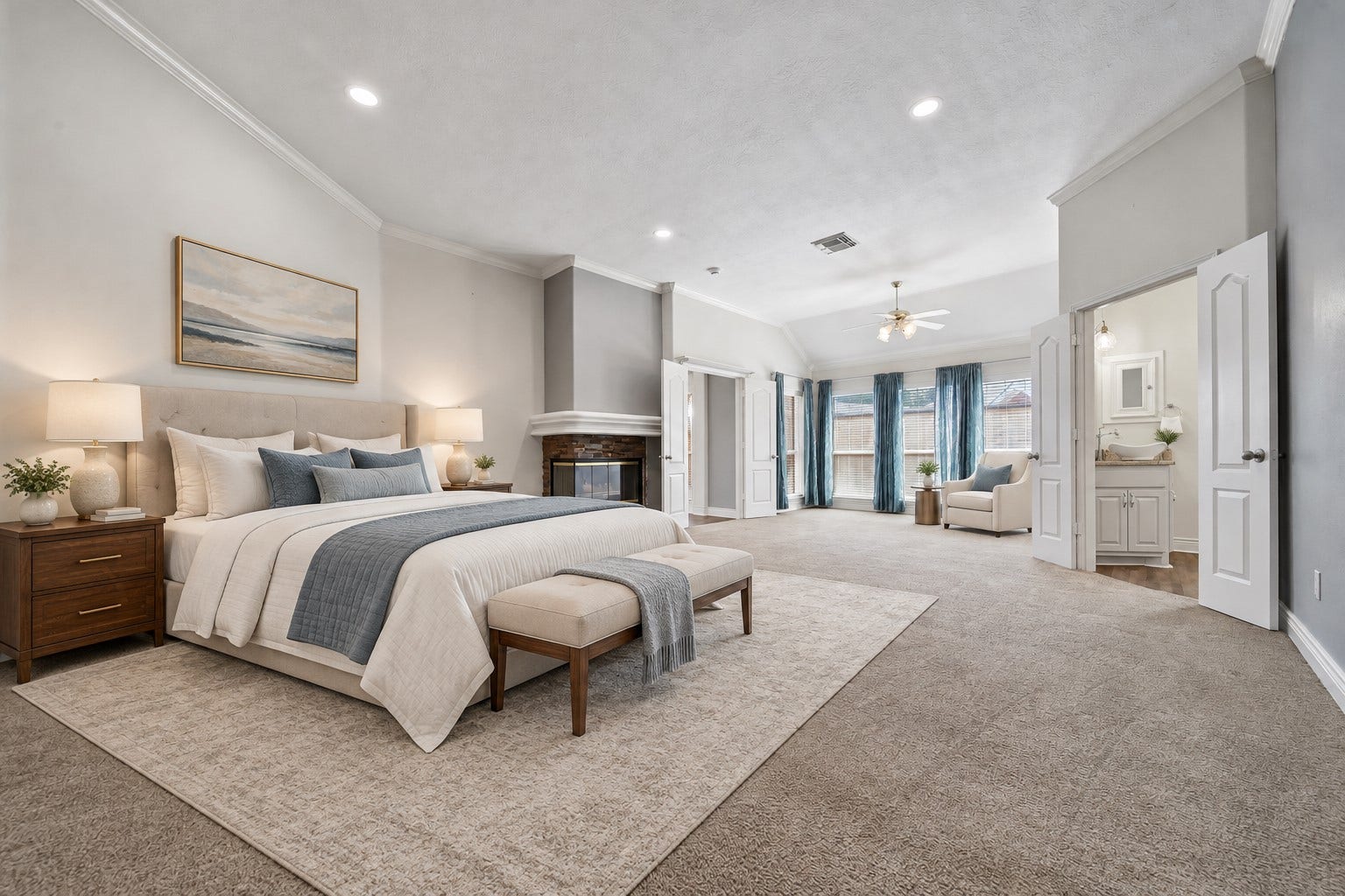 5918 Greenway Manor Lane, Spring, TX 77373 Virtually staged.
