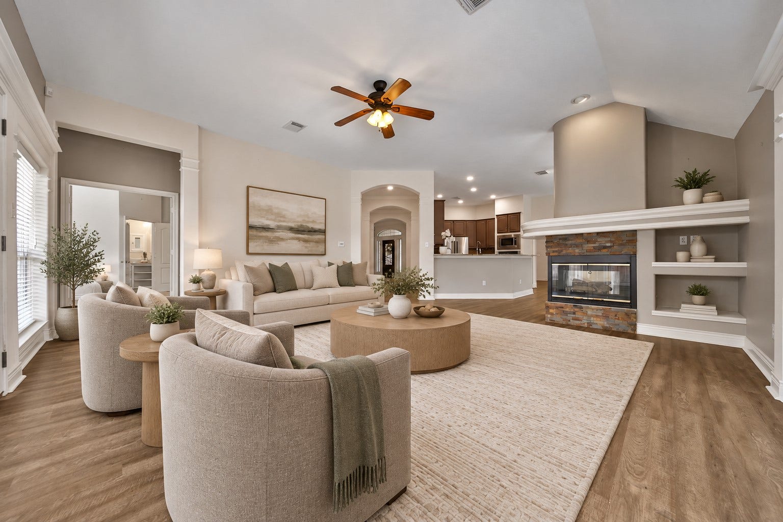 5918 Greenway Manor Lane, Spring, TX 77373 Virtually staged.