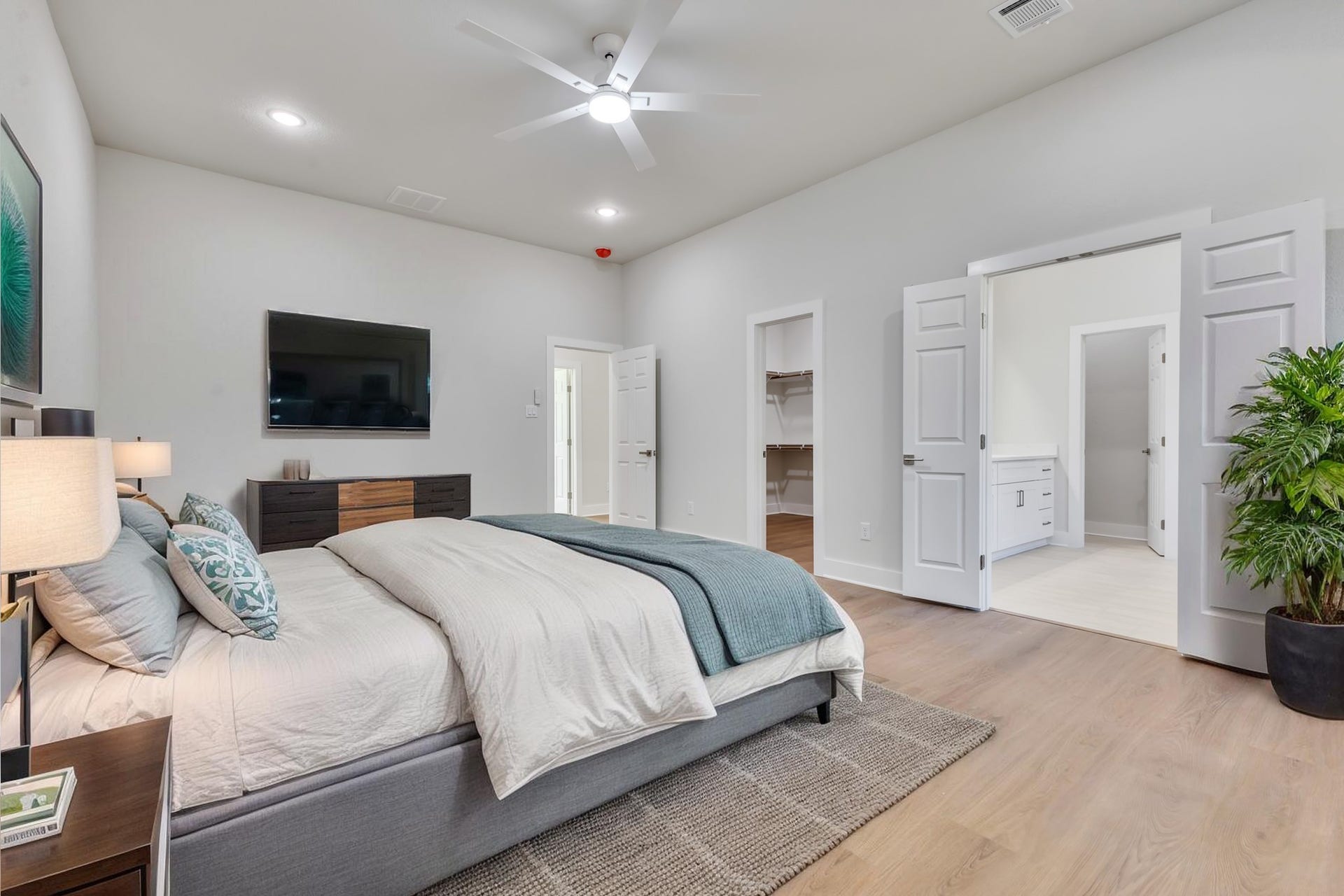 Primary Bedroom  Virtually Staged