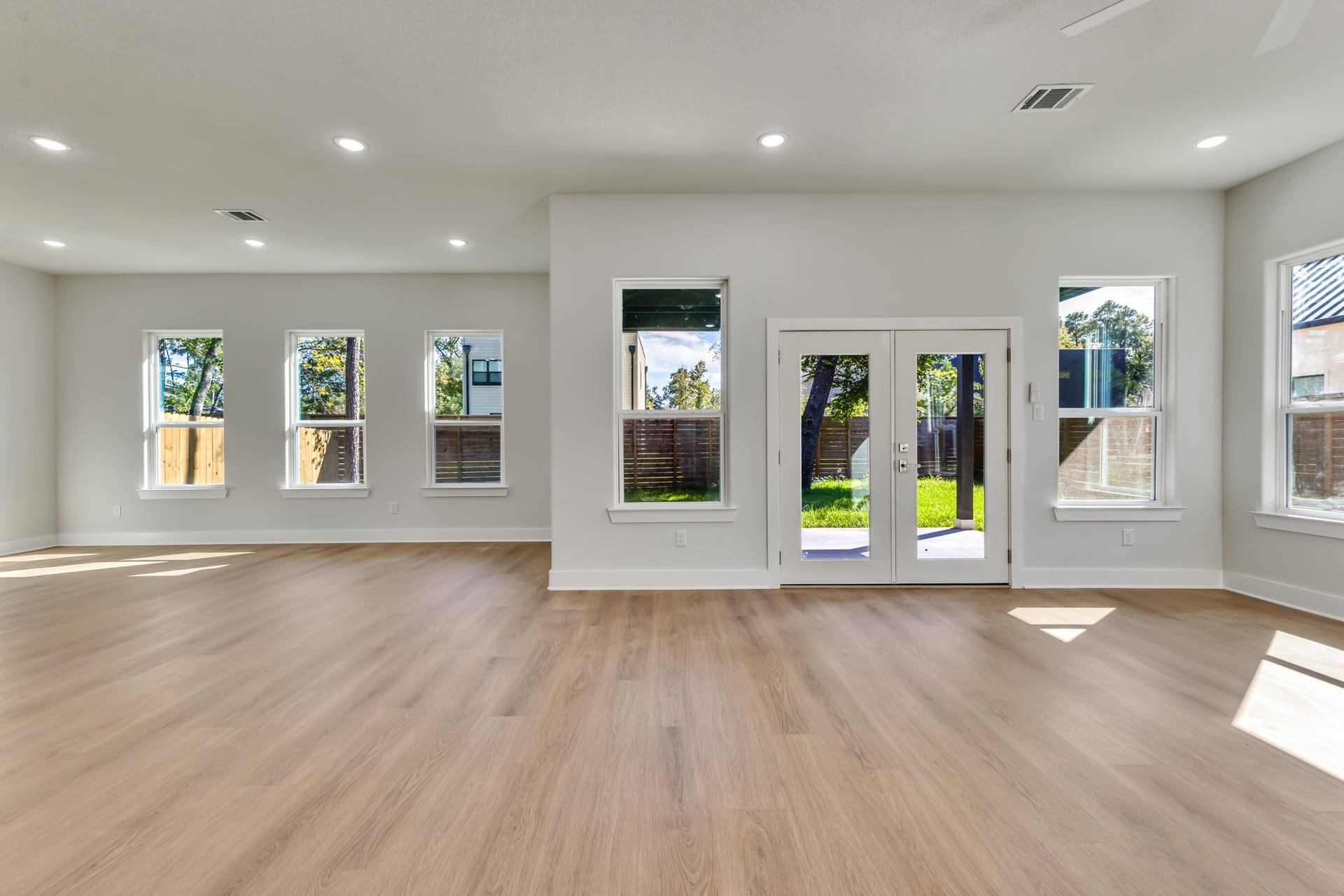 Open Living Area with Access to Covered Patio