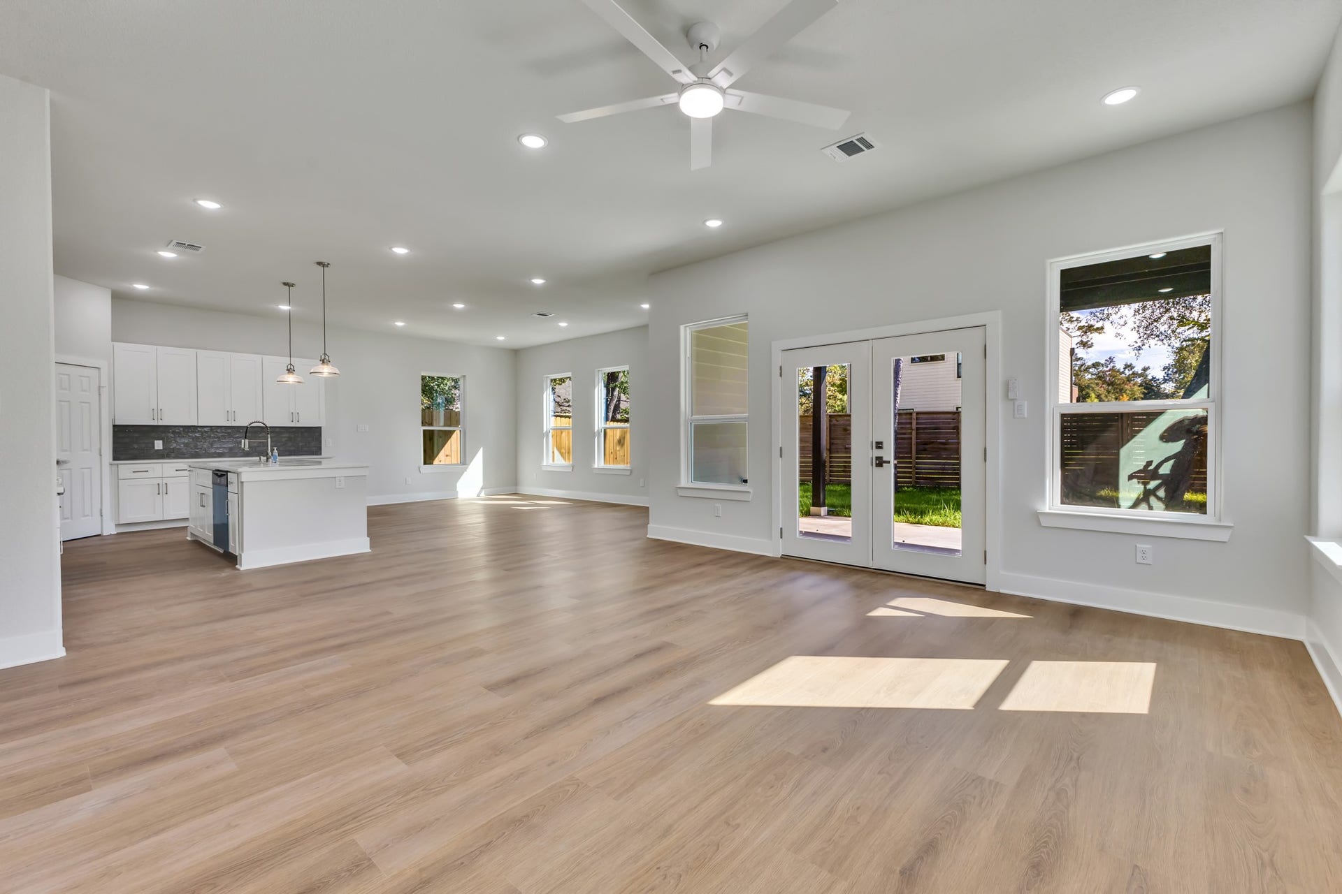 Spacious Open-Concept Living Area