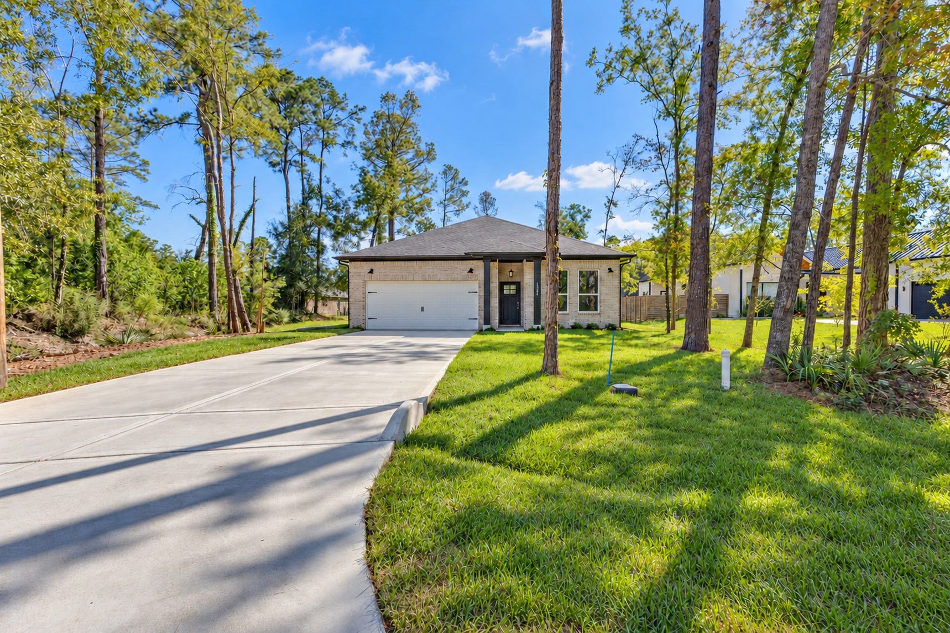 Front Exterior and Landscaped Yard