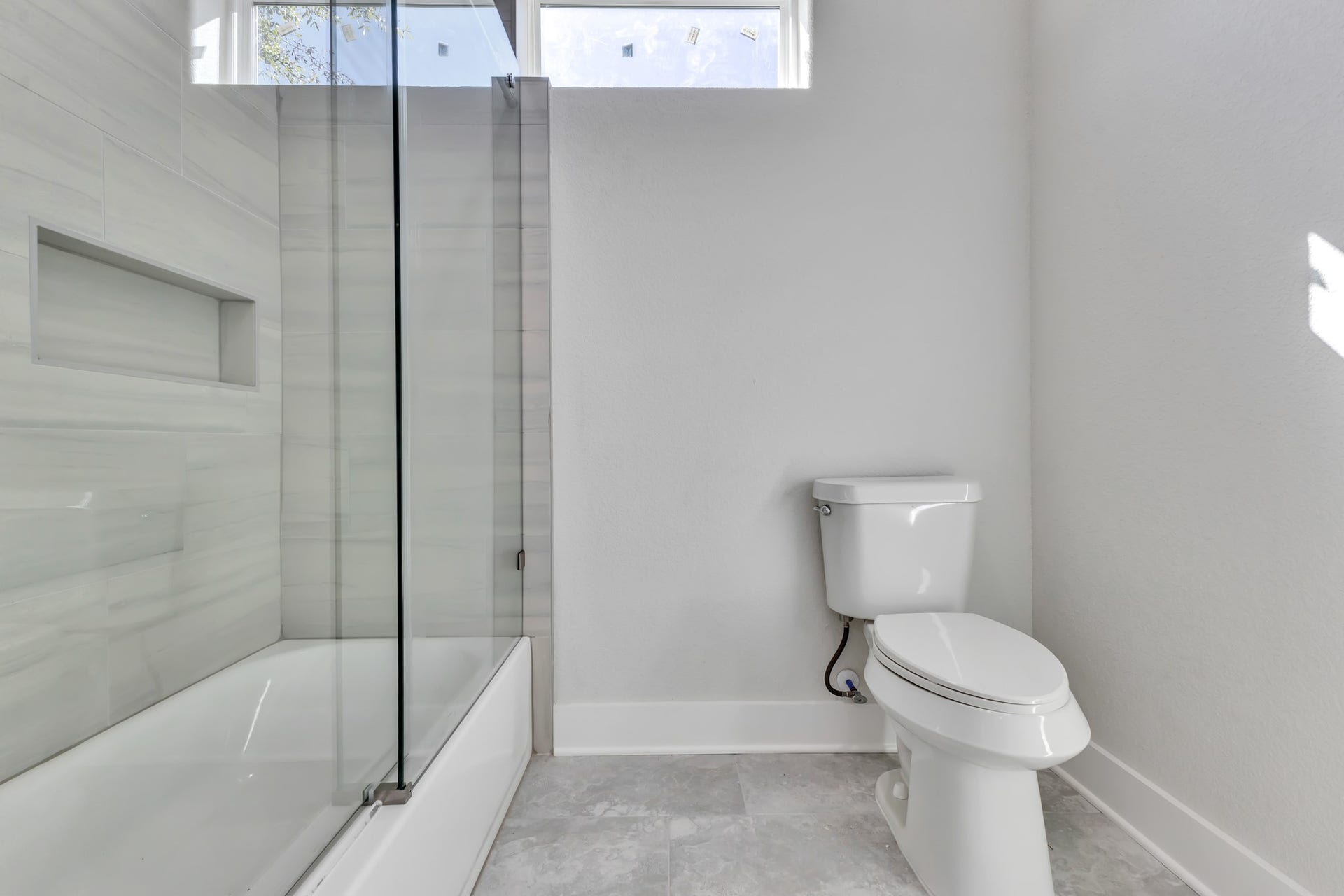 Full Bathroom with Tub and Shower Combination
