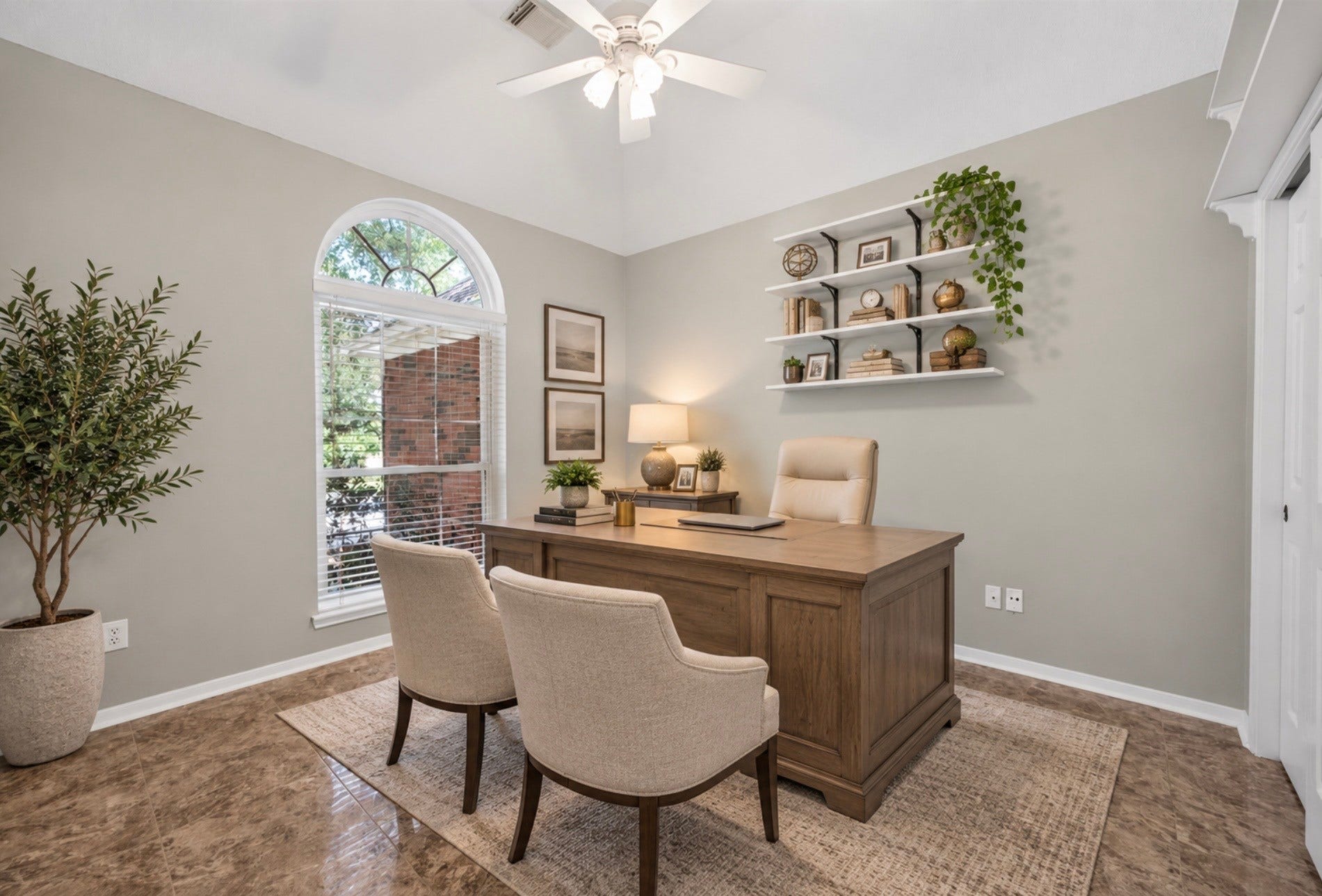 116 N Acacia Park Circle, The Woodlands, TX 77832 Office virtually staged