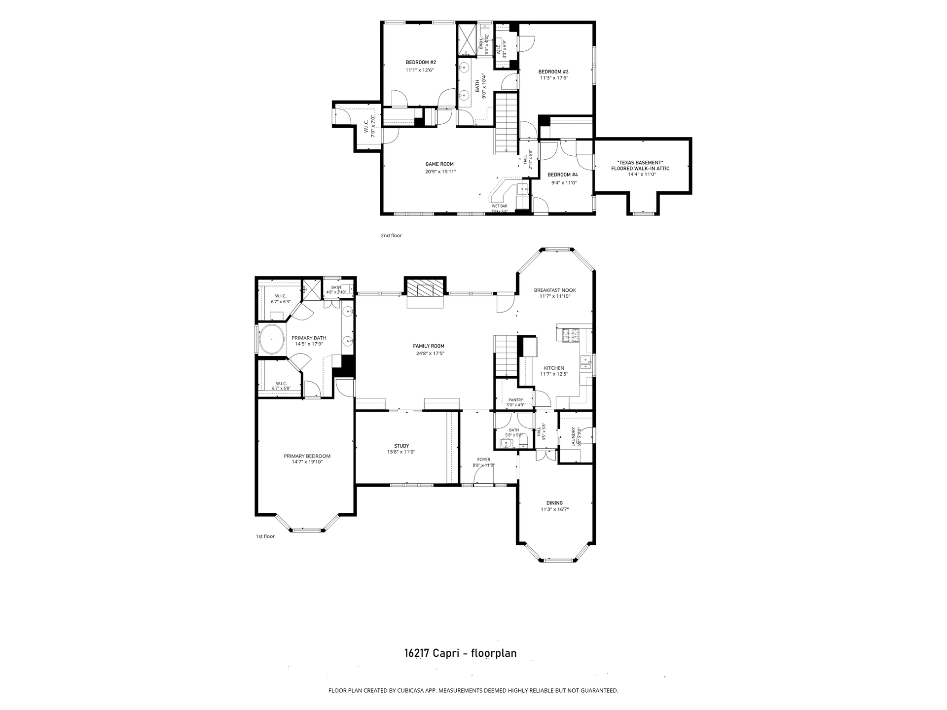 16217 Capri - floorplan