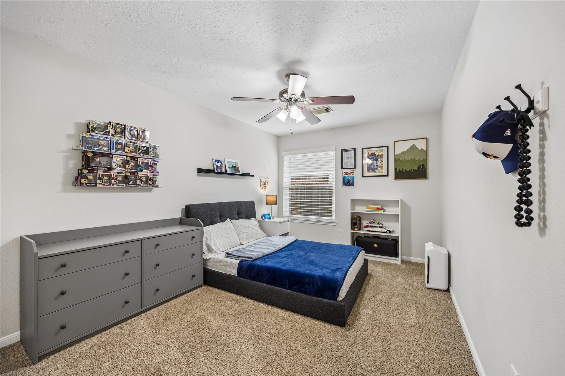 4114 Stonehurst Drive, Pearland, TX 77584 Comfortable, inviting, and full of possibilities! This generously sized secondary bedroom offers a versatile space thats perfect for family, guests, or creating a retreat of your own.
