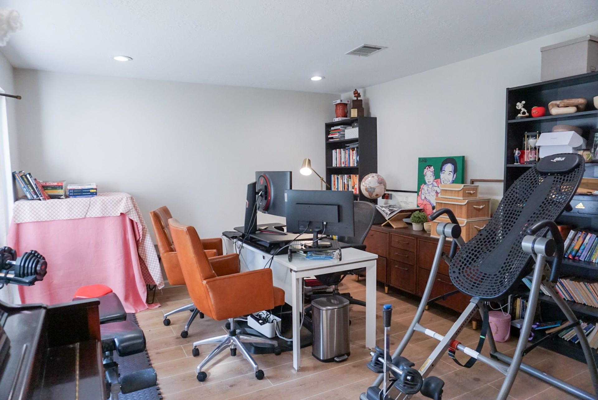 16910 Poplar Hill Street, Houston, TX 77095 Office/Flex Room on the first floor, immediately to the left as you enter the home
