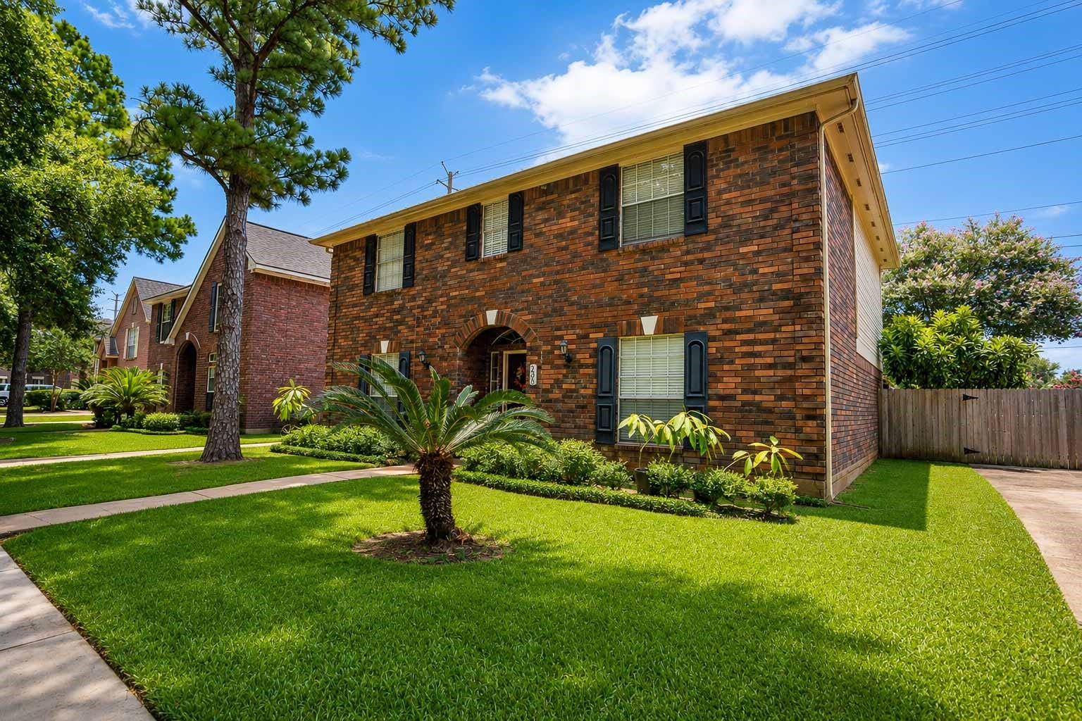 2306 Bent River Drive, Sugar Land, TX 77479 Beautiful 2-story elevation