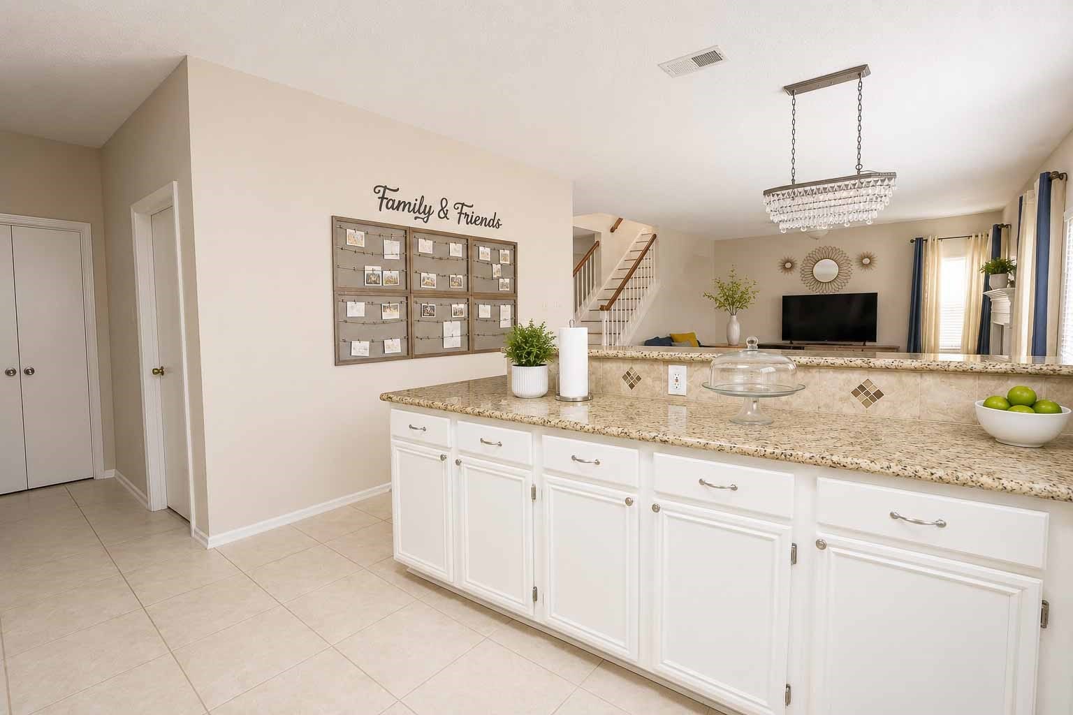 2306 Bent River Drive, Sugar Land, TX 77479 Kitchen open to family room
