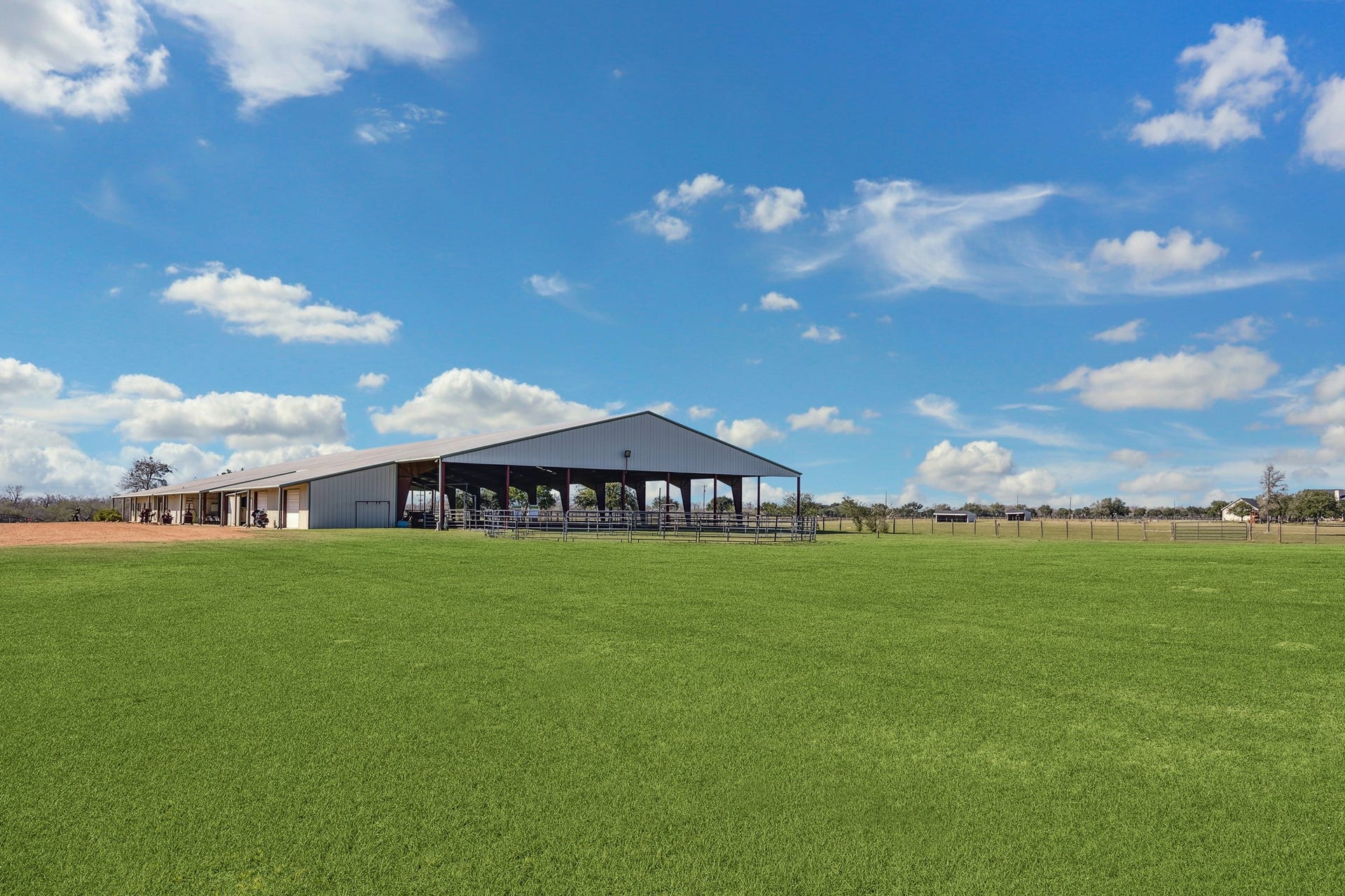 An incredible highlight of this property, the massive covered riding arena offers exclusive use for the owner. Whether youre a trainer, competitor, or hobby rider, this feature allows you to work horses any time of year, in any weather. Rarely found in private listings, this arena is a standout community amenity that elevates the entire ranch.