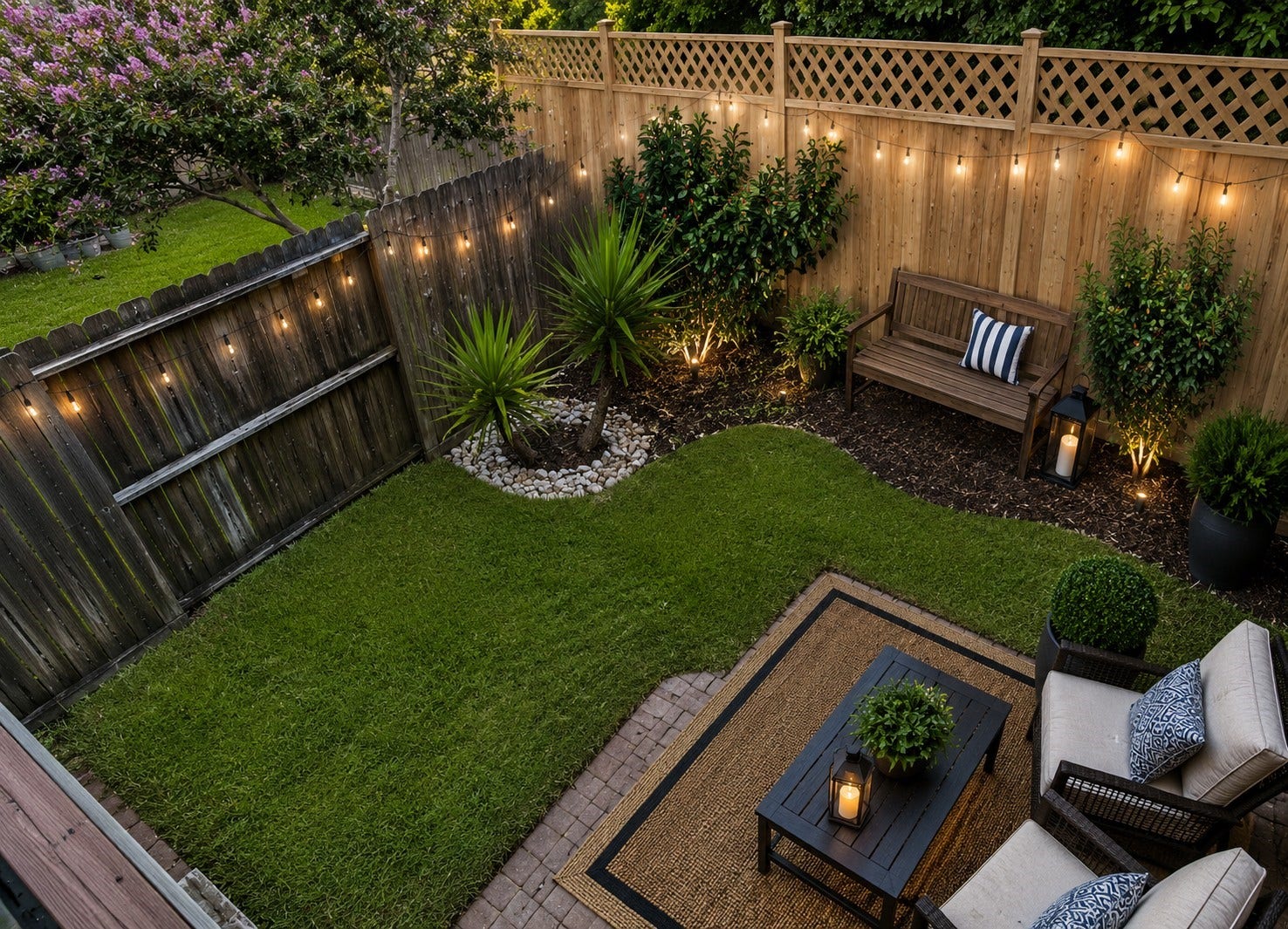 Rare, large backyard area in addition to the multiple outdoor spaces this home has to offer! Virtually staged/enhanced to show full potential