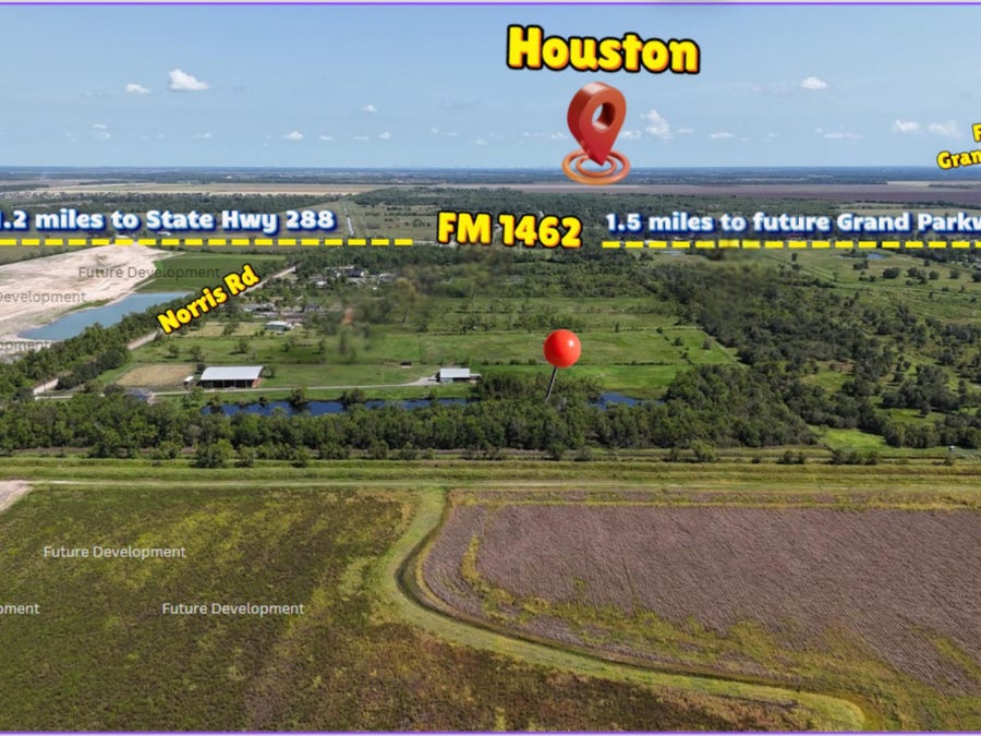Property photo for 00 Norris Road, Rosharon, TX