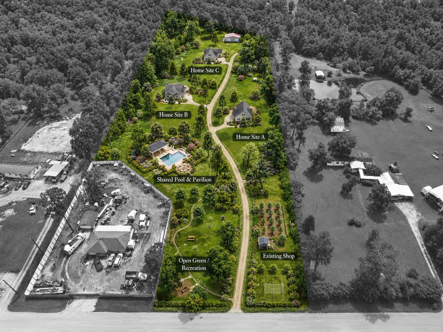 20435 Shady Lane, Crosby, TX 77532 Rendered photo to give vision to endless opportunities. Your dream starts here.