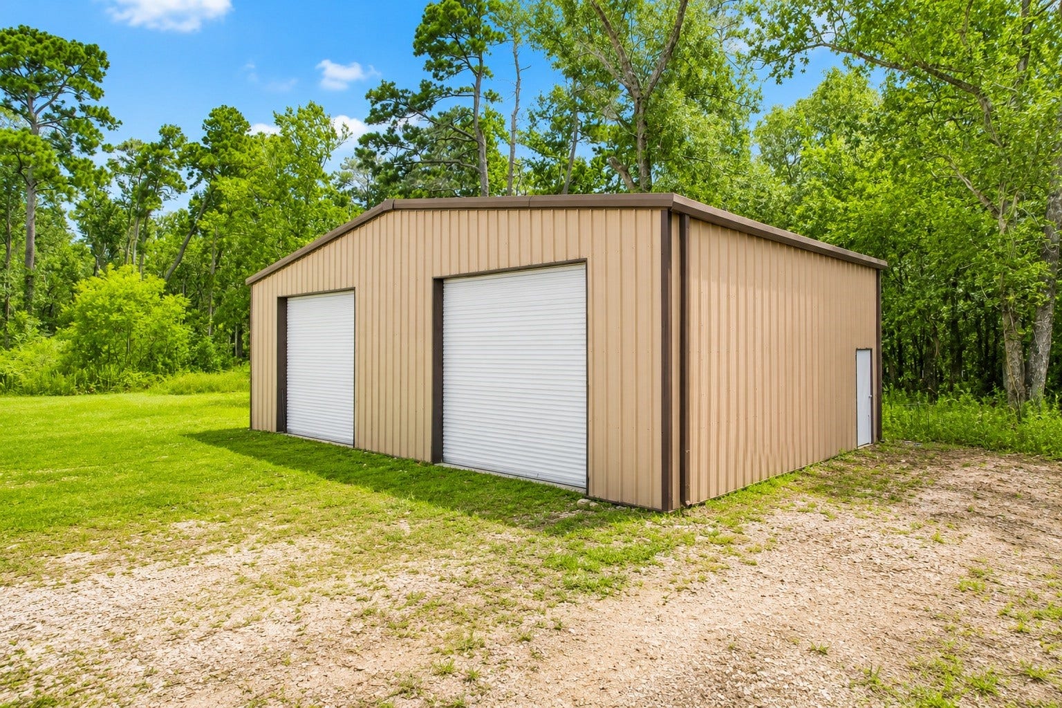20435 Shady Lane, Crosby, TX 77532 30x50 shop on a slab.
