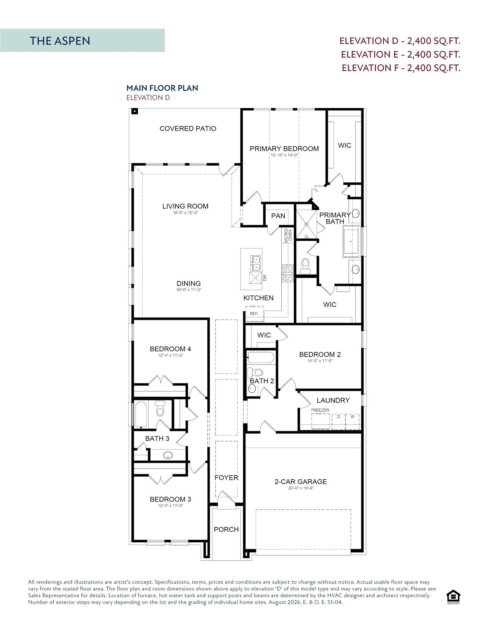 717 Green Ash Way, Waller, TX 77484 Floor Plan