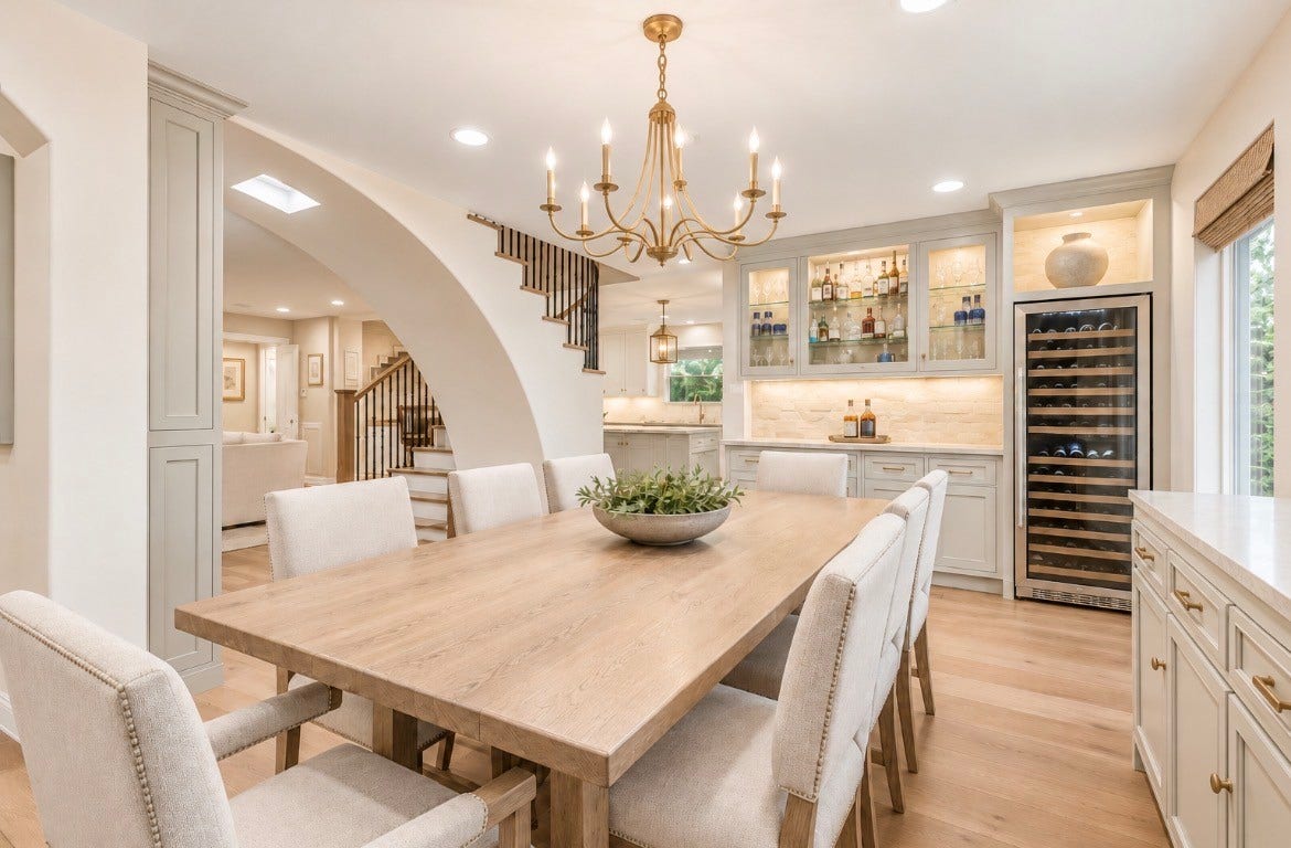 13723 Taylorcrest Road, Houston, TX 77079 Virtually reimagined dining/bar