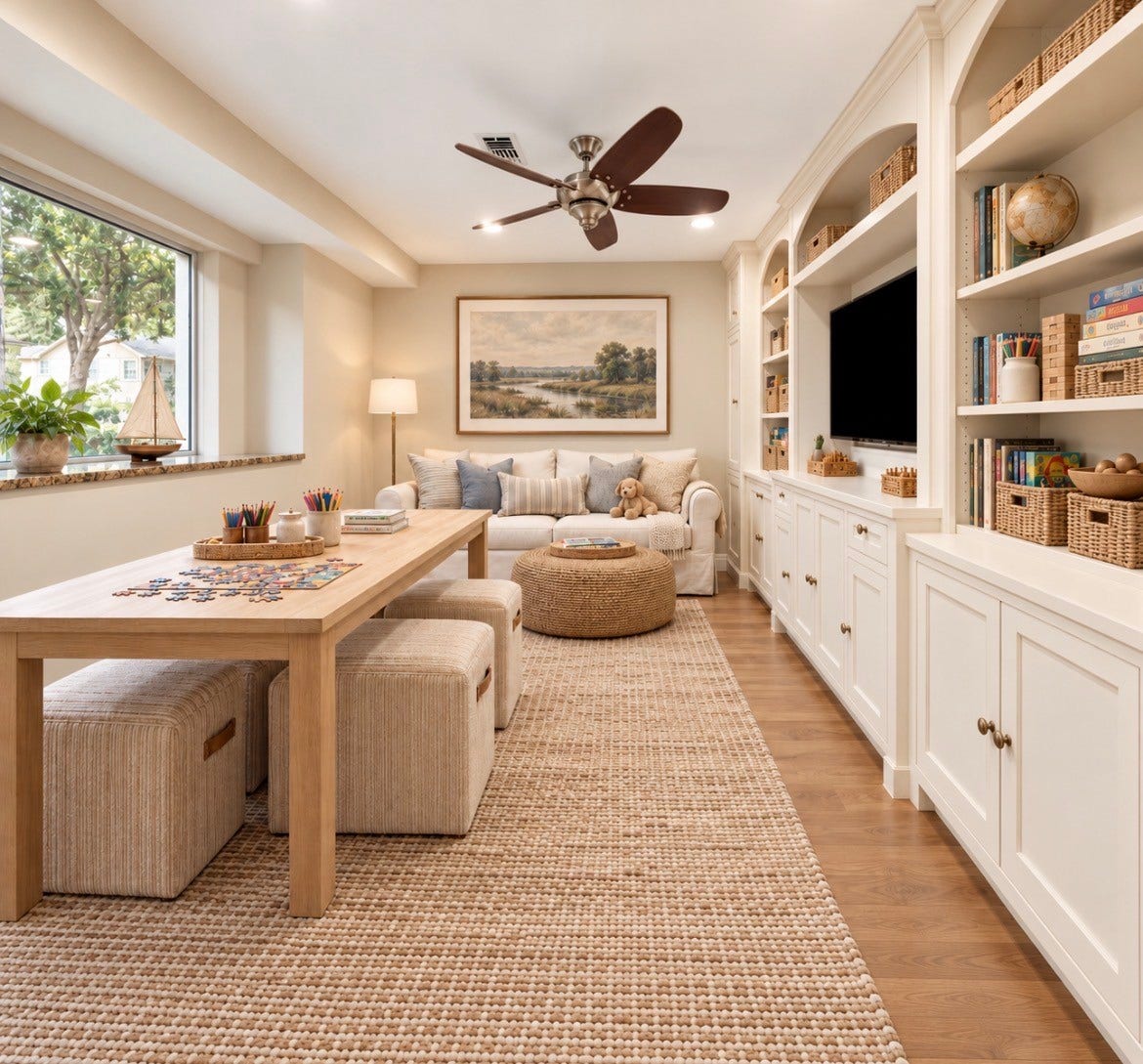 13723 Taylorcrest Road, Houston, TX 77079 Virtually reimagined playroom (downstairs)