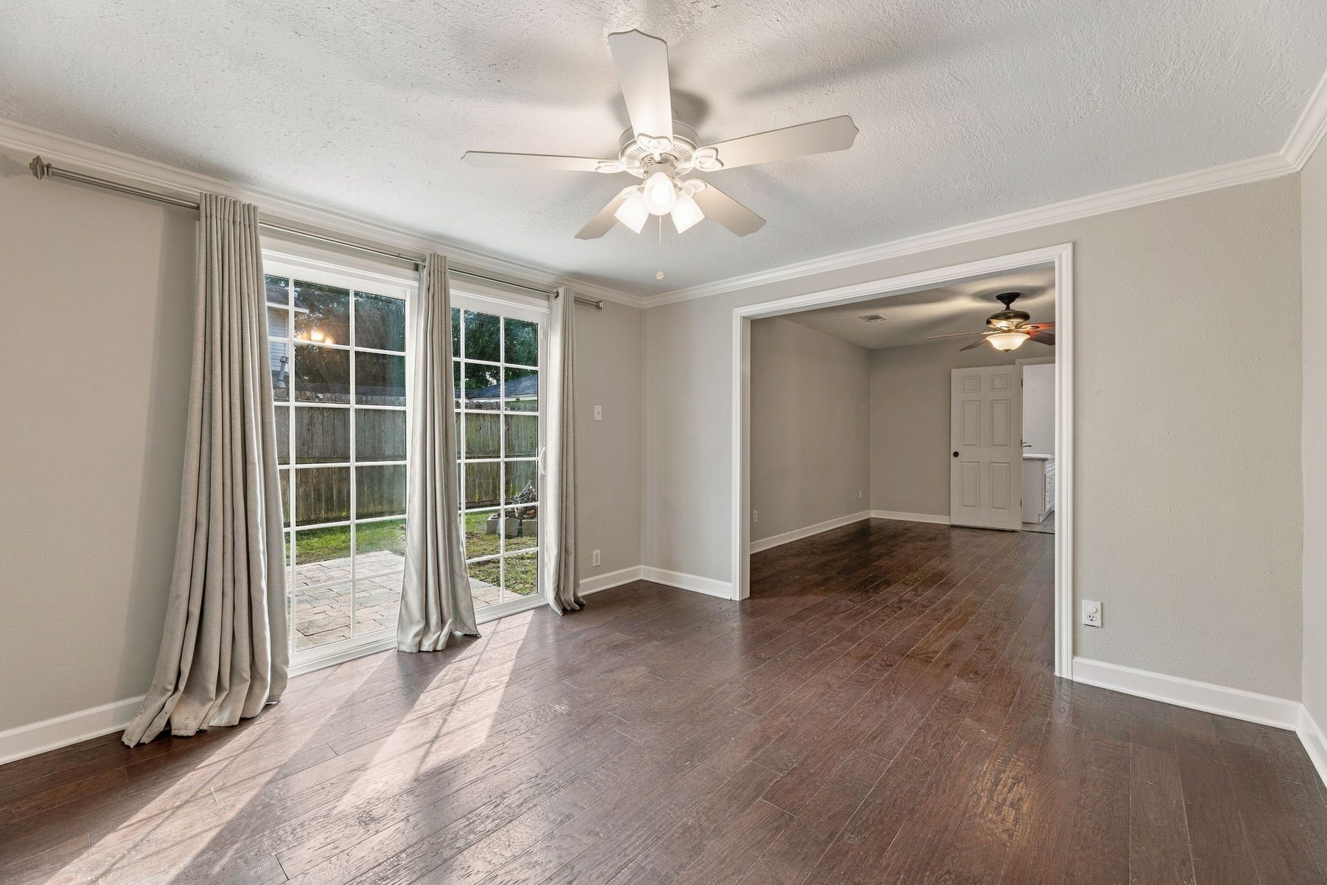 4411 Deerfield Village Drive, Houston, TX 77084 Extended study/flex room adjoining the primary suite with patio access!