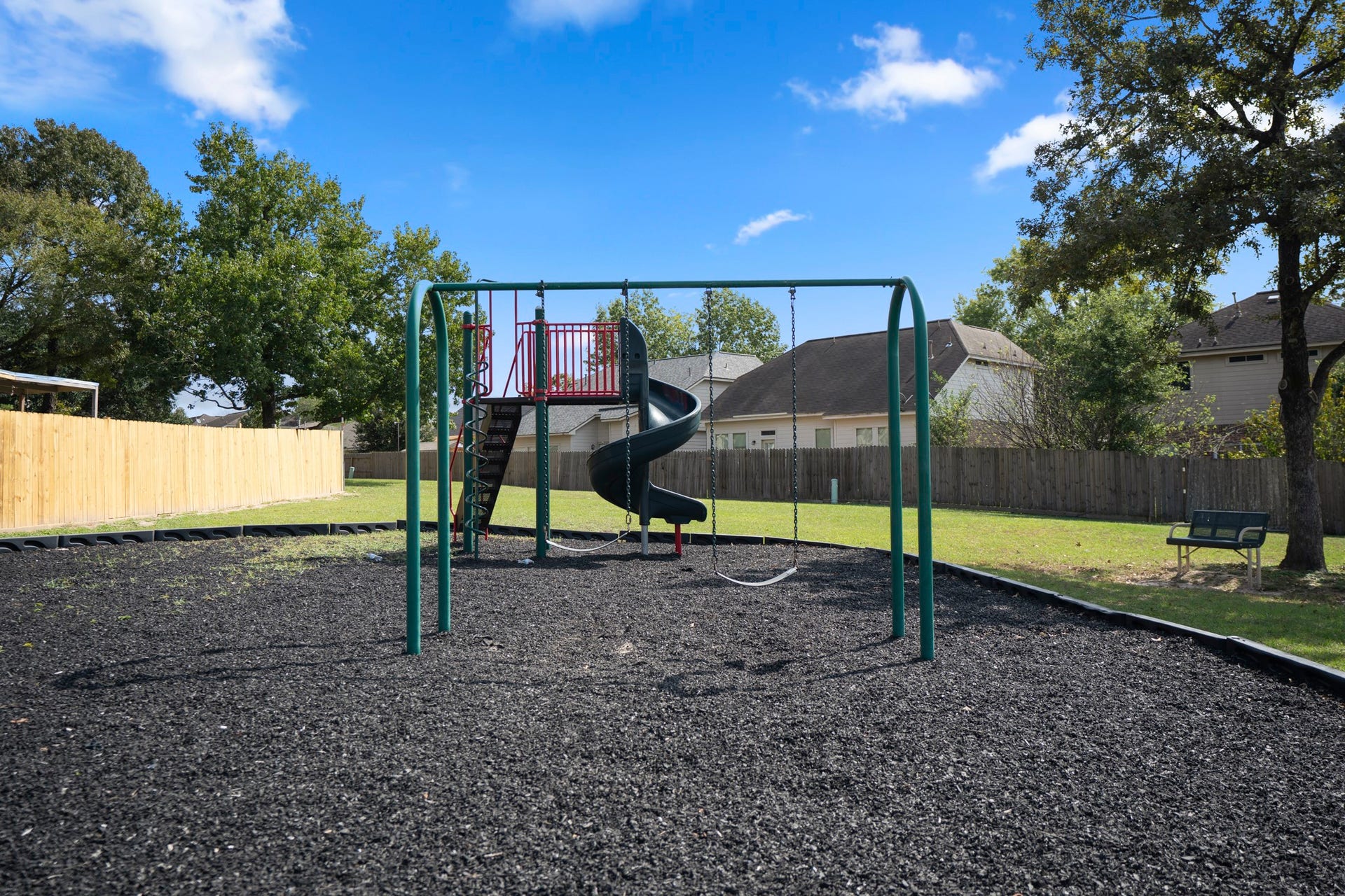 942 Oak Glen Drive, Conroe, TX 77378 Olde Oaks includes a community playground, giving little ones a nearby place to burn off some energy without leaving the neighborhood. Its an easy bonus for everyday lifeespecially when you want a quick outdoor stop close to home.