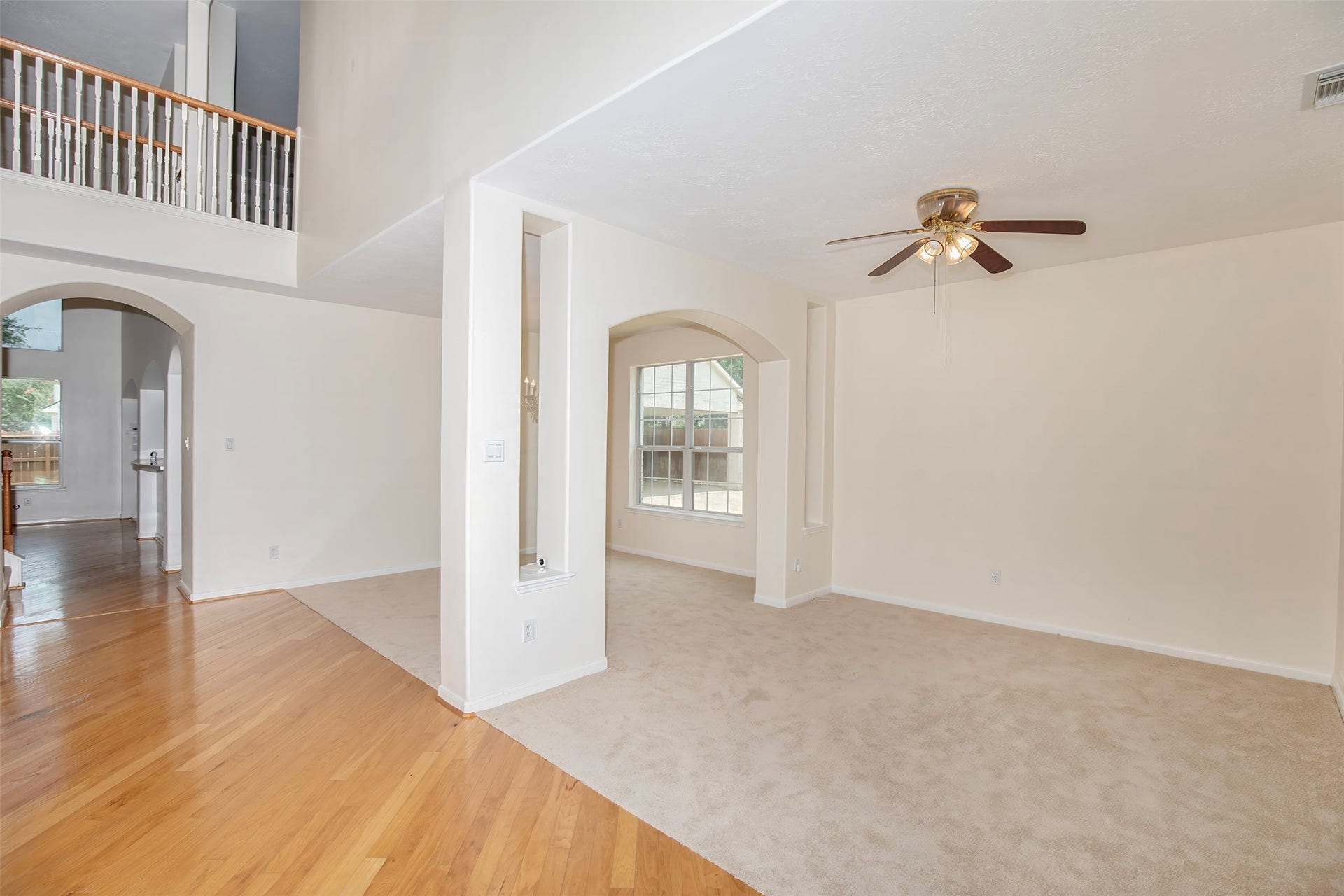 3612 Fir Hollow Way, Pearland, TX 77581 Generously sized formal living room offers flexibility for entertaining, additional seating, or creating the perfect conversation space.