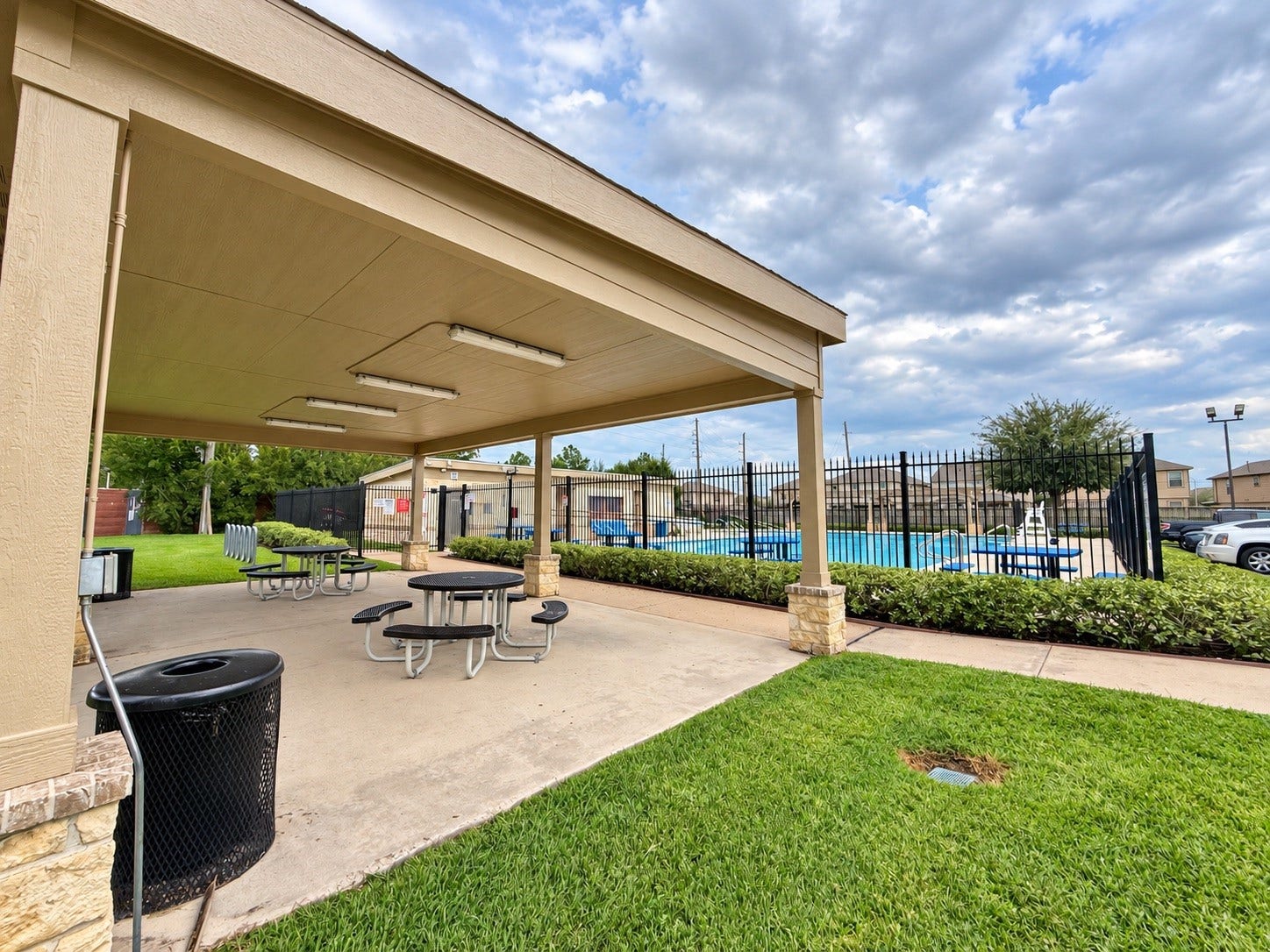 7323 Parkland Manor Drive, Cypress, TX 77433 Poolside Pavilion | Covered Outdoor Seating & Picnic Area Next to the Community Pool