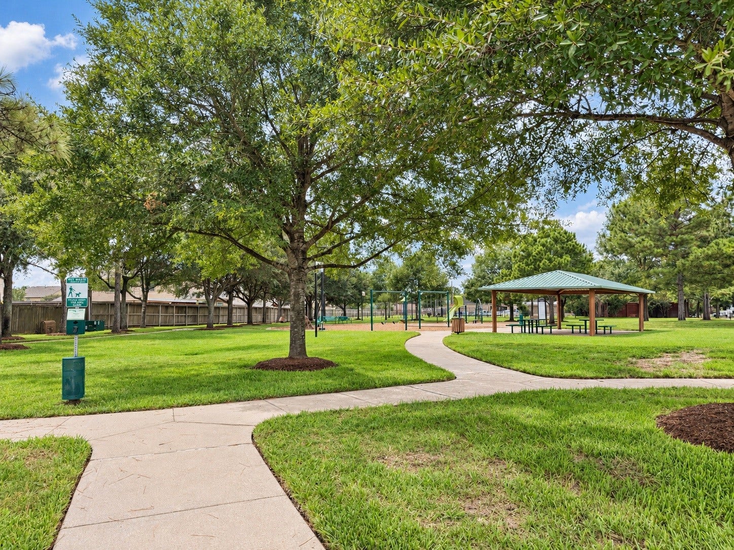 7323 Parkland Manor Drive, Cypress, TX 77433 Community Park | Scenic Walking Trails, Mature Trees & Open Green Space