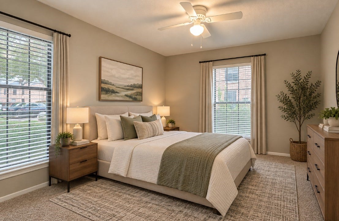 3101 Spencer Highway, #253, Pasadena, TX 77504 Spacious Bedroom.