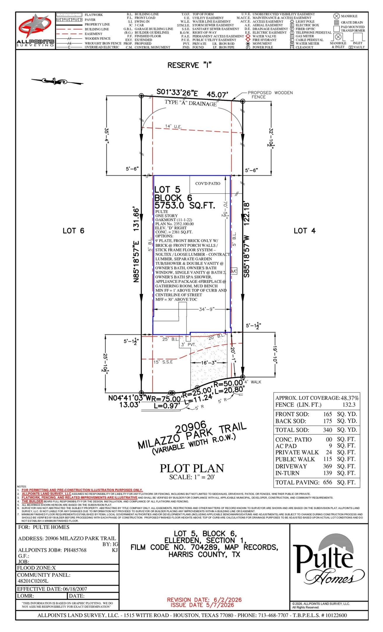 Plot Plan