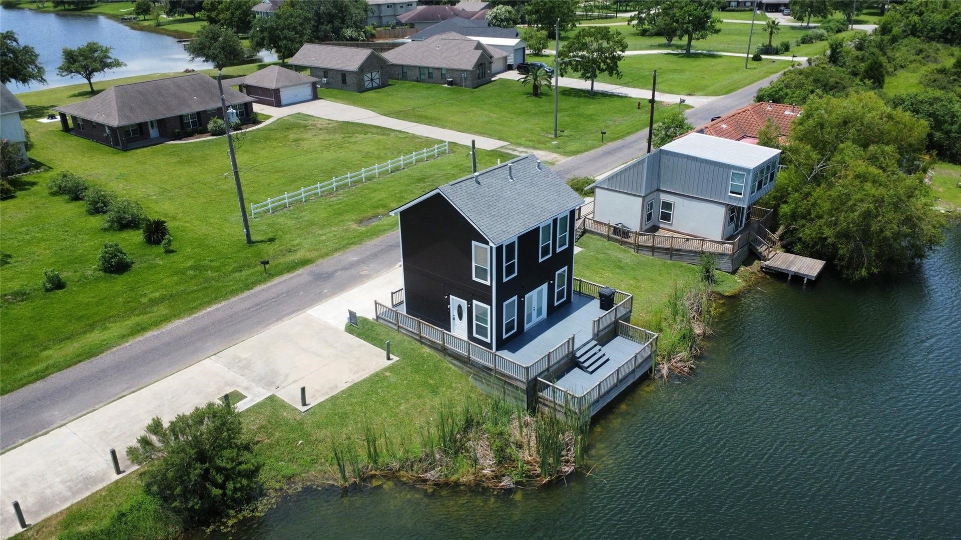 2730 Avenue D, San Leon, TX 77539 this photo was taken before current owner. It is just showing what the deck looked like and size before covering