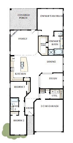 The success of a floor plan is the way you can move through itYoull be amazed at how well this home livesWe call it traffic patterns.