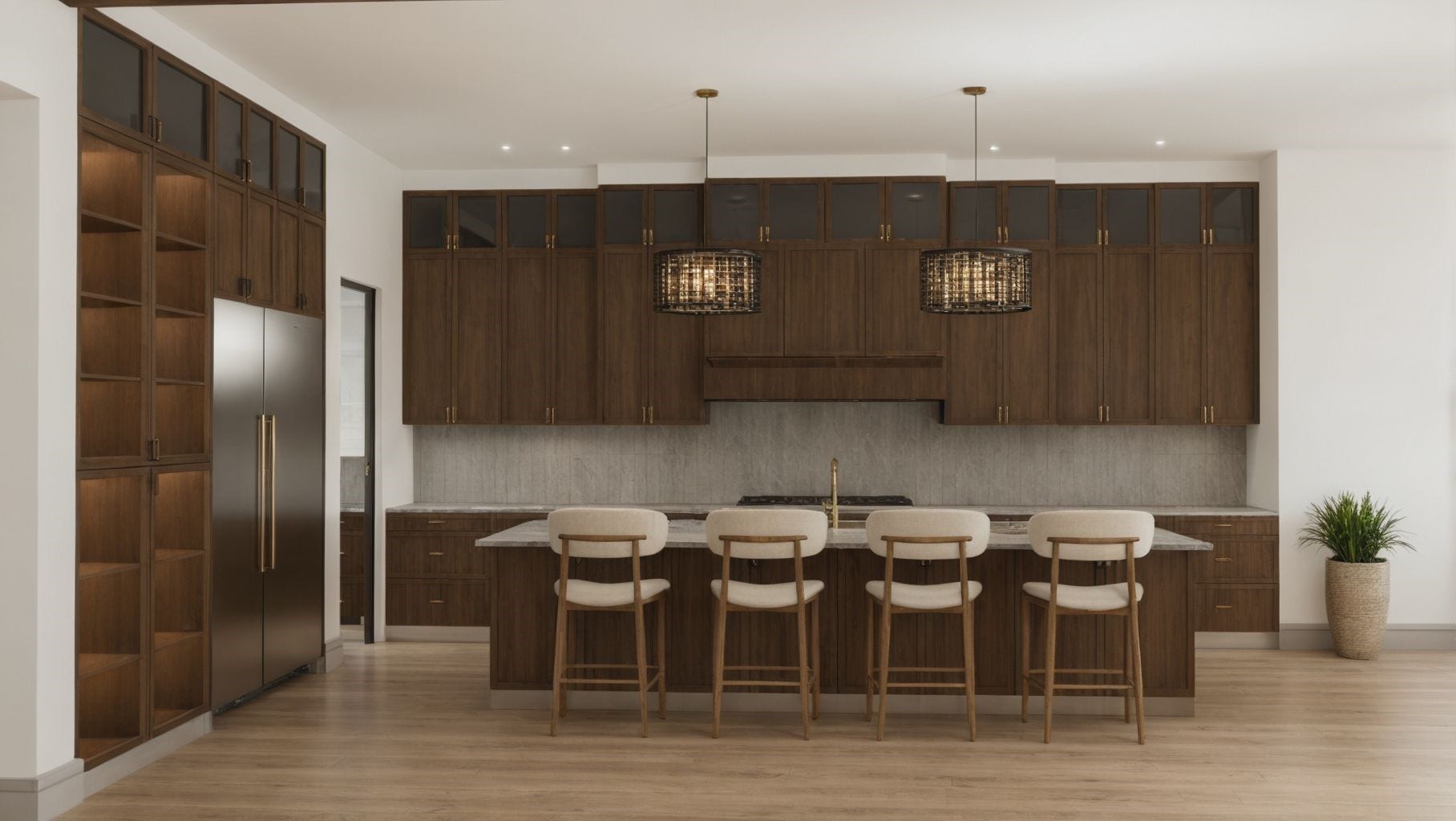 This rendering shows some of the interior features you should expect from Novel Signature Homes.