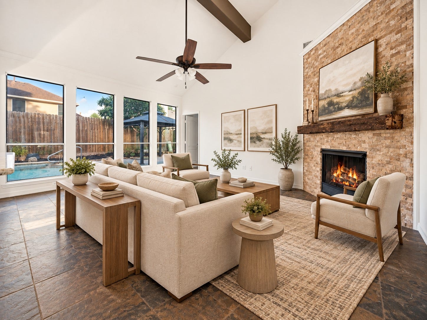 310 Cedar Lake Drive, League City, TX 77573 This room has been virtually staged to showcase it's potential