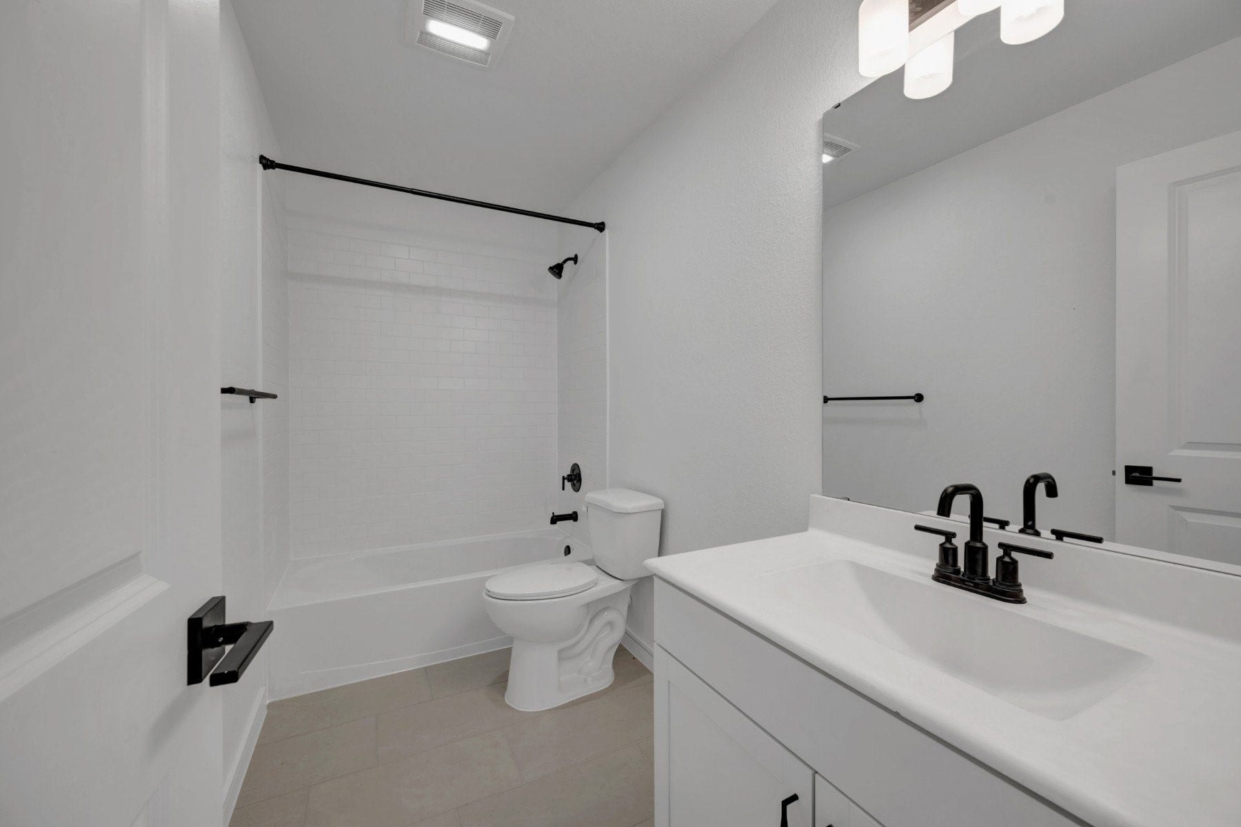 Hall bath