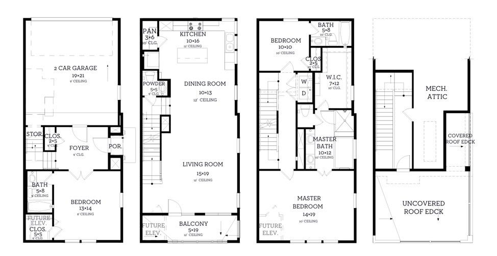 2731 Providence Street, Houston, TX 77020 The floor plan for 2731 Providence St.
