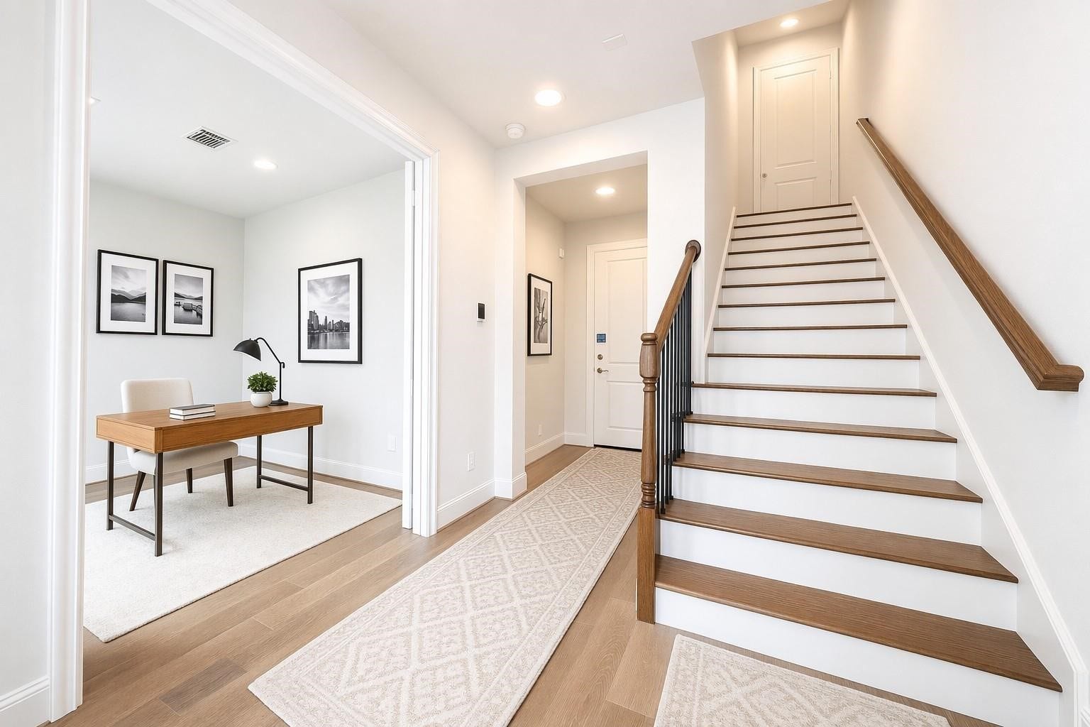 2731 Providence Street, Houston, TX 77020 Bright entryway! Photo is from a previous build of similar plan.