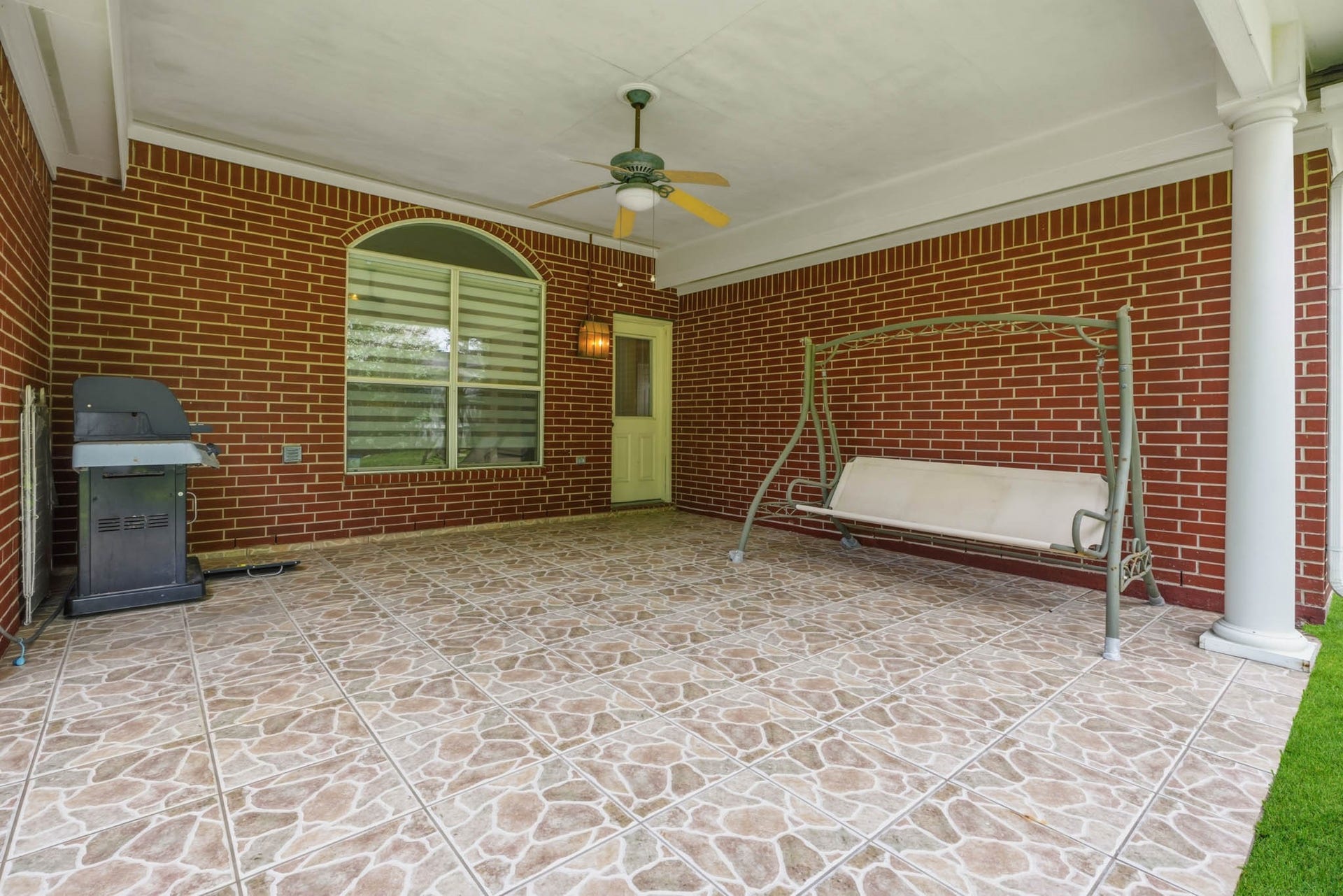 4814 Preston Trails Lane, Pasadena, TX 77505 Custom Built Covered Patio with Fan and Gas