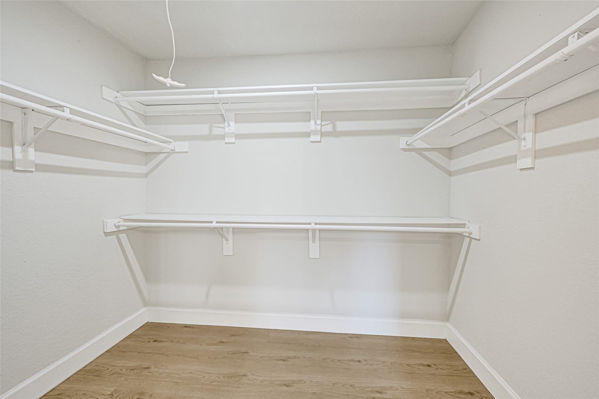 Primary walk-in closet