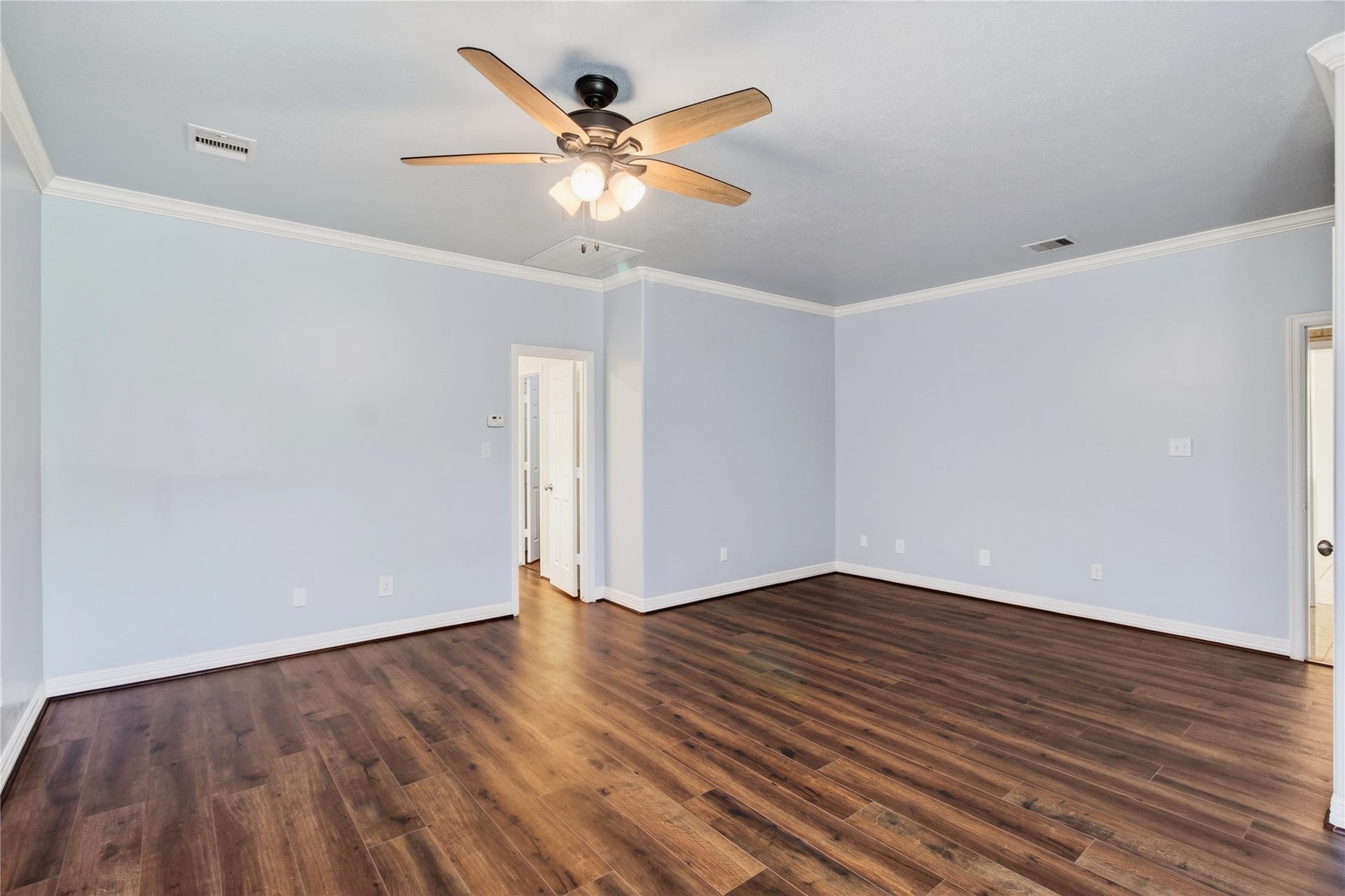 54 S Wind Drive, Montgomery, TX 77356 Door leading to the primary bath.