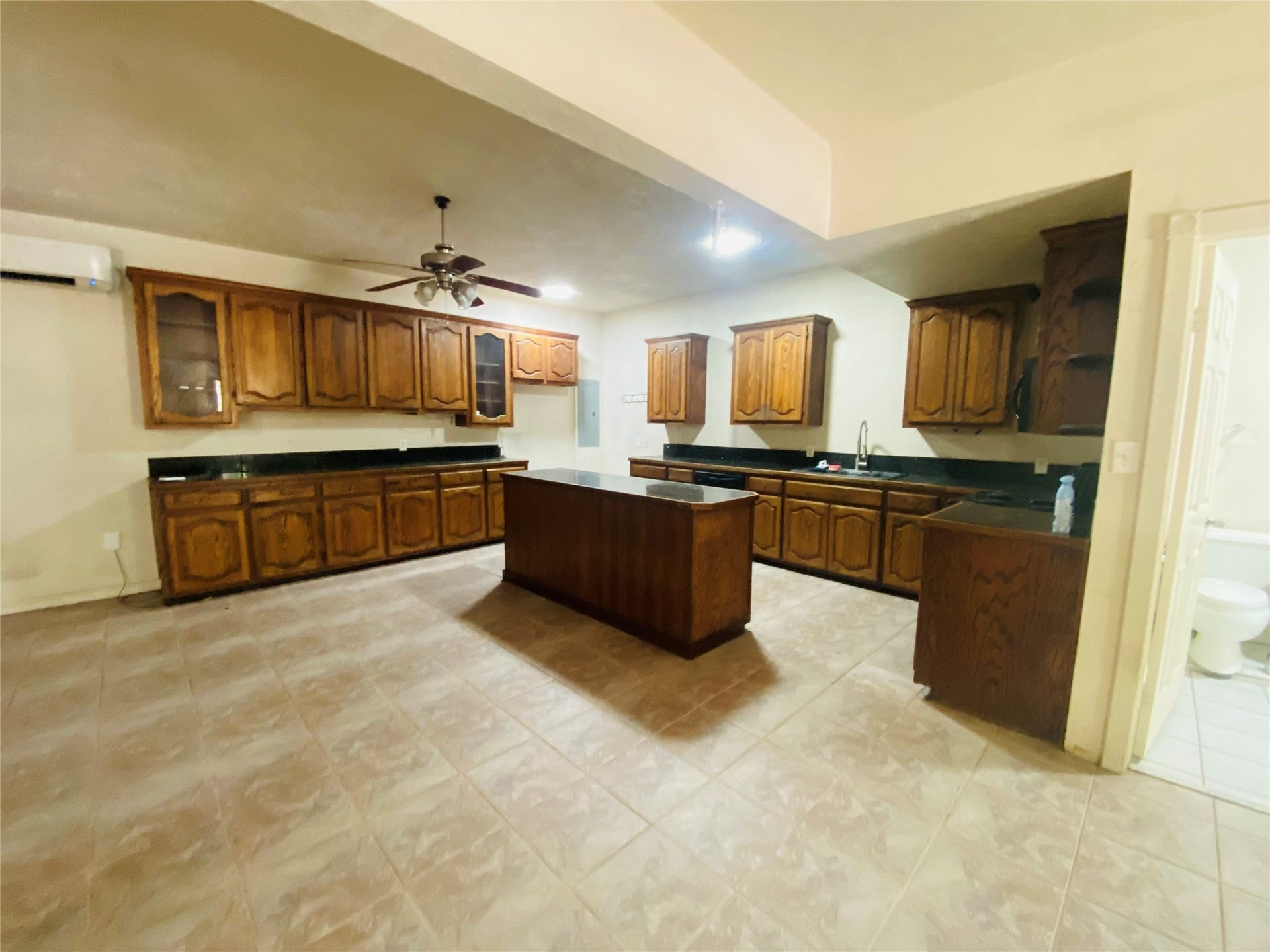 2500 Southline Road, Conroe, TX 77384 Kitchen & Dining with tile flooring