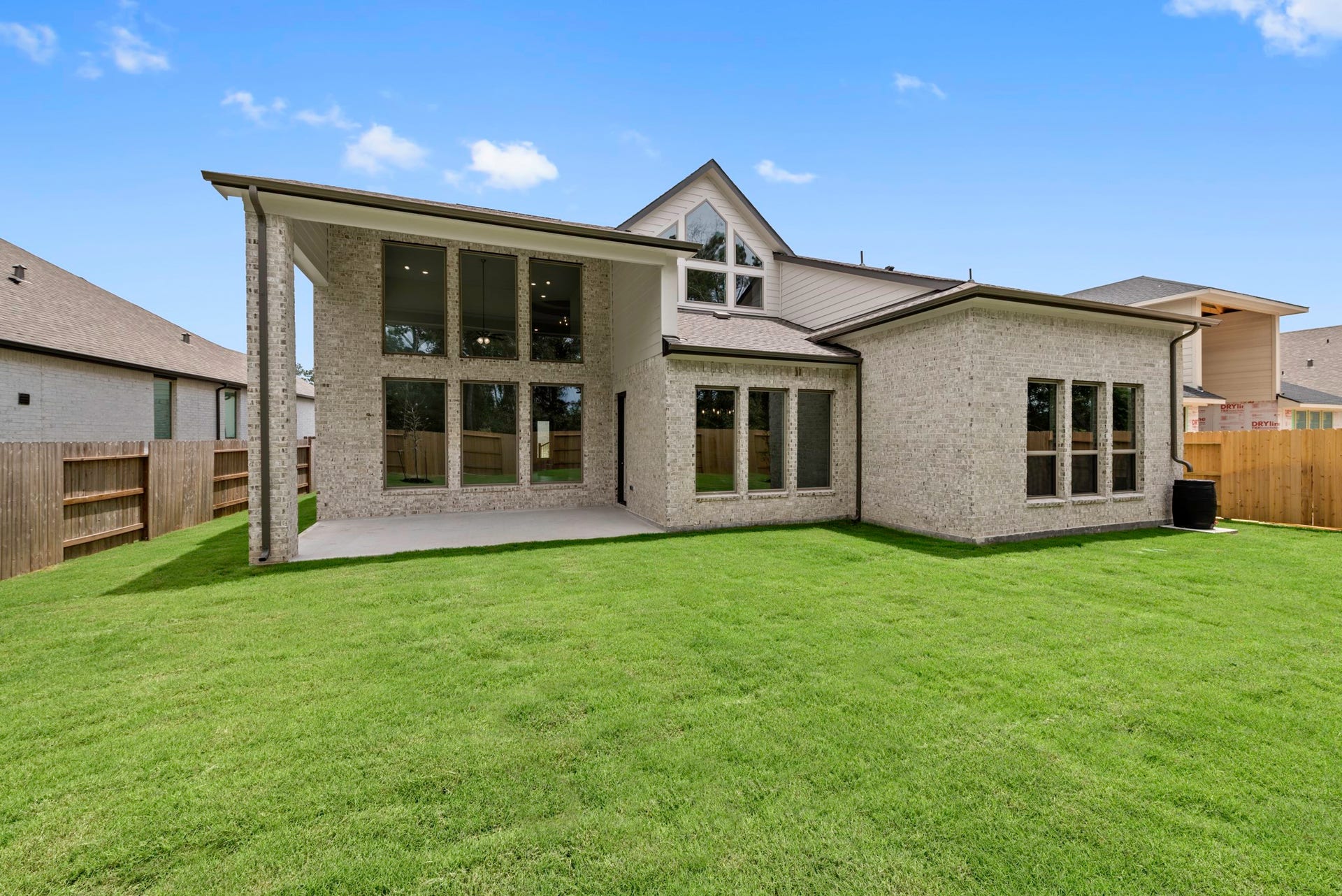 16423 Cat Court, Conroe, TX 77302 Grass is digitally enhanced.