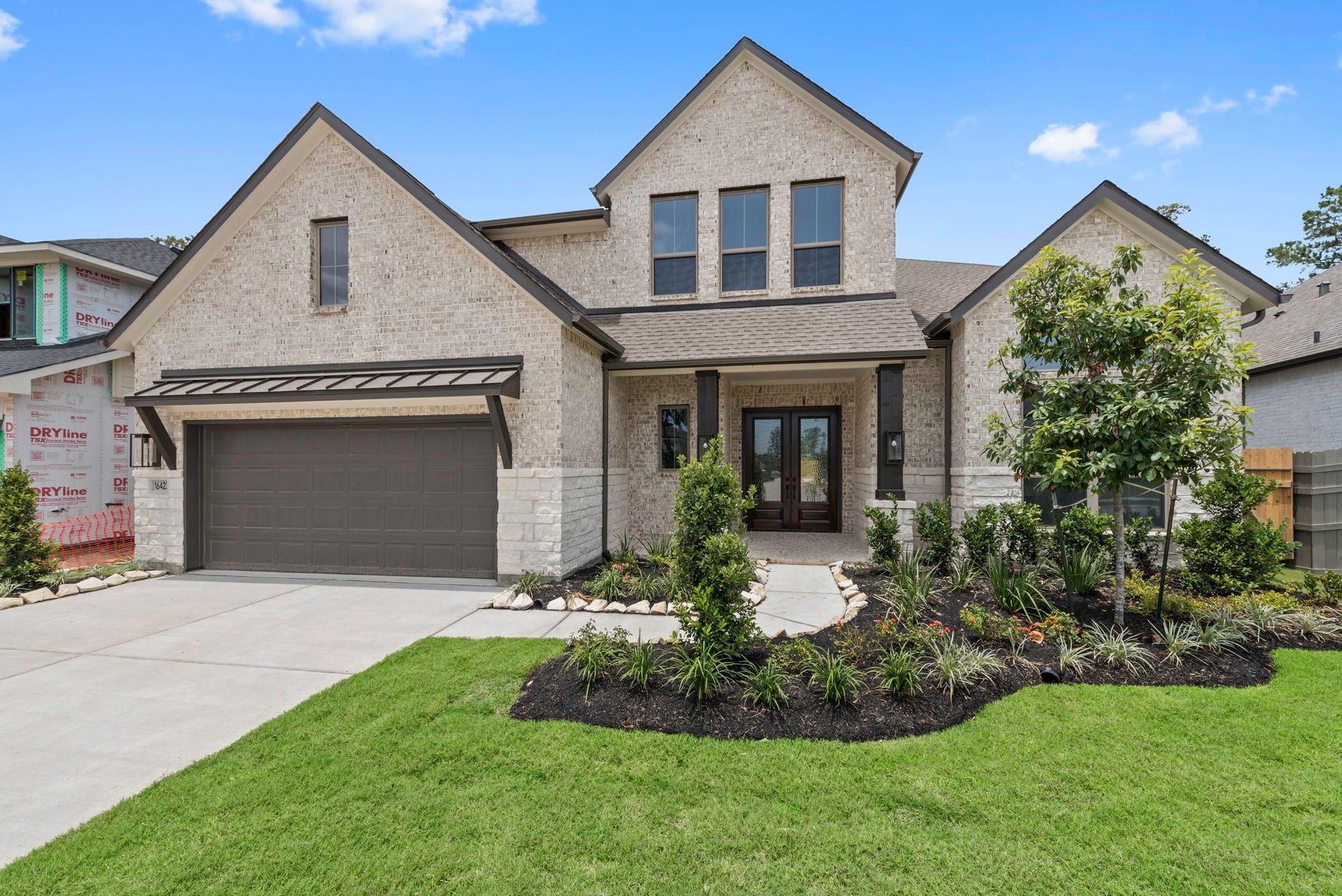 16423 Cat Court, Conroe, TX 77302 Move-In Ready! Westin Homes | Asher X New Construction. Grass is digitally enhanced.