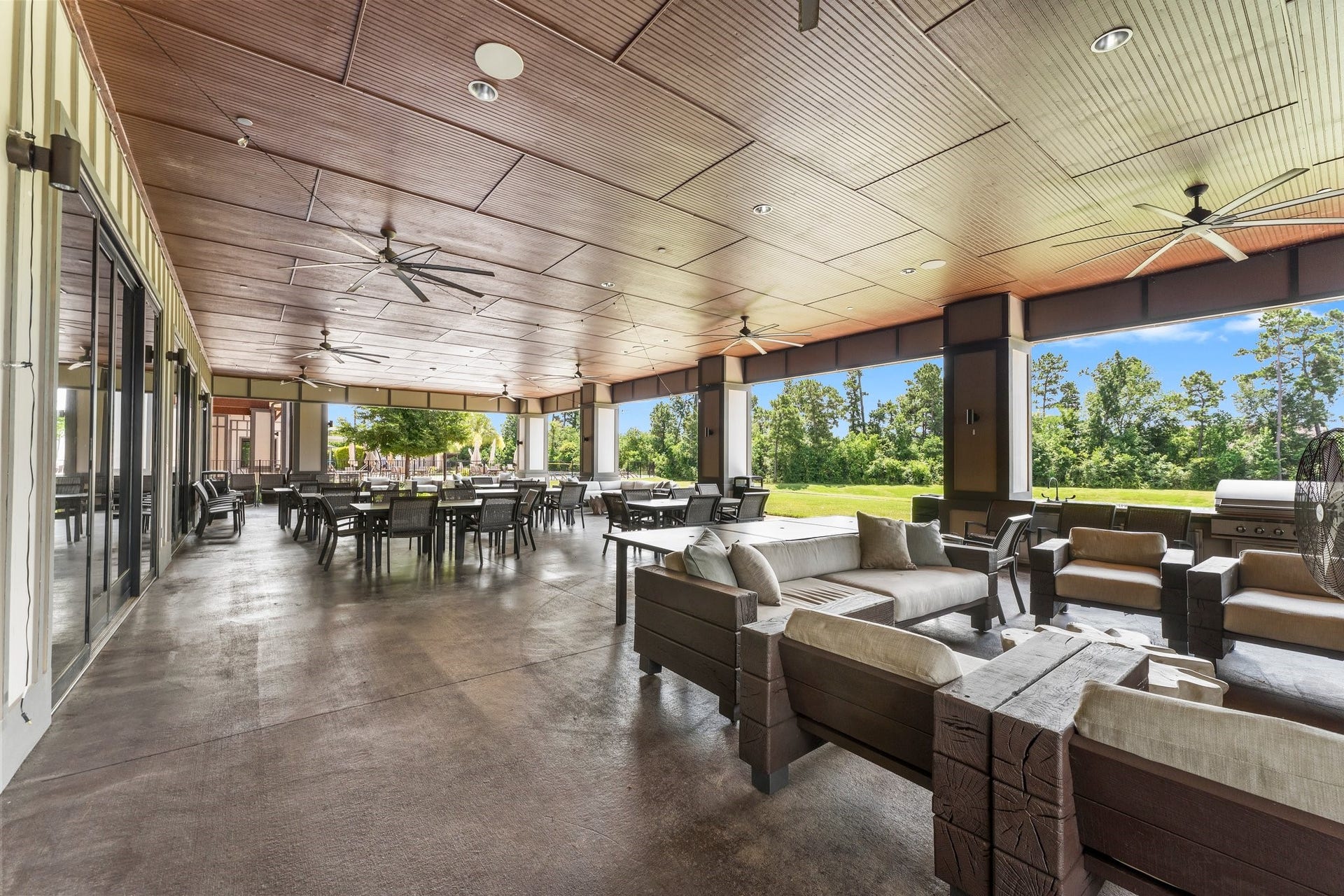 Outdoor patio