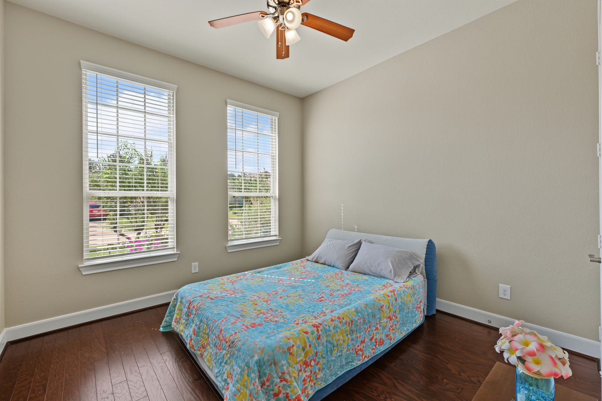 Secondary bedroom located at the front of the home