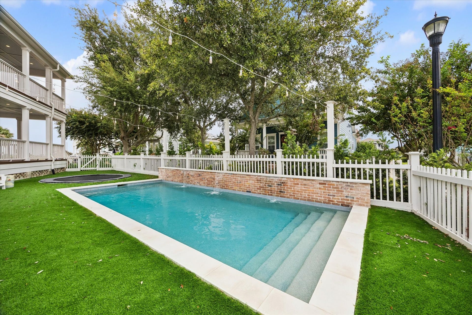 7 Curiosity Lane, Galveston, TX 77554 Pool with full automation and heated.