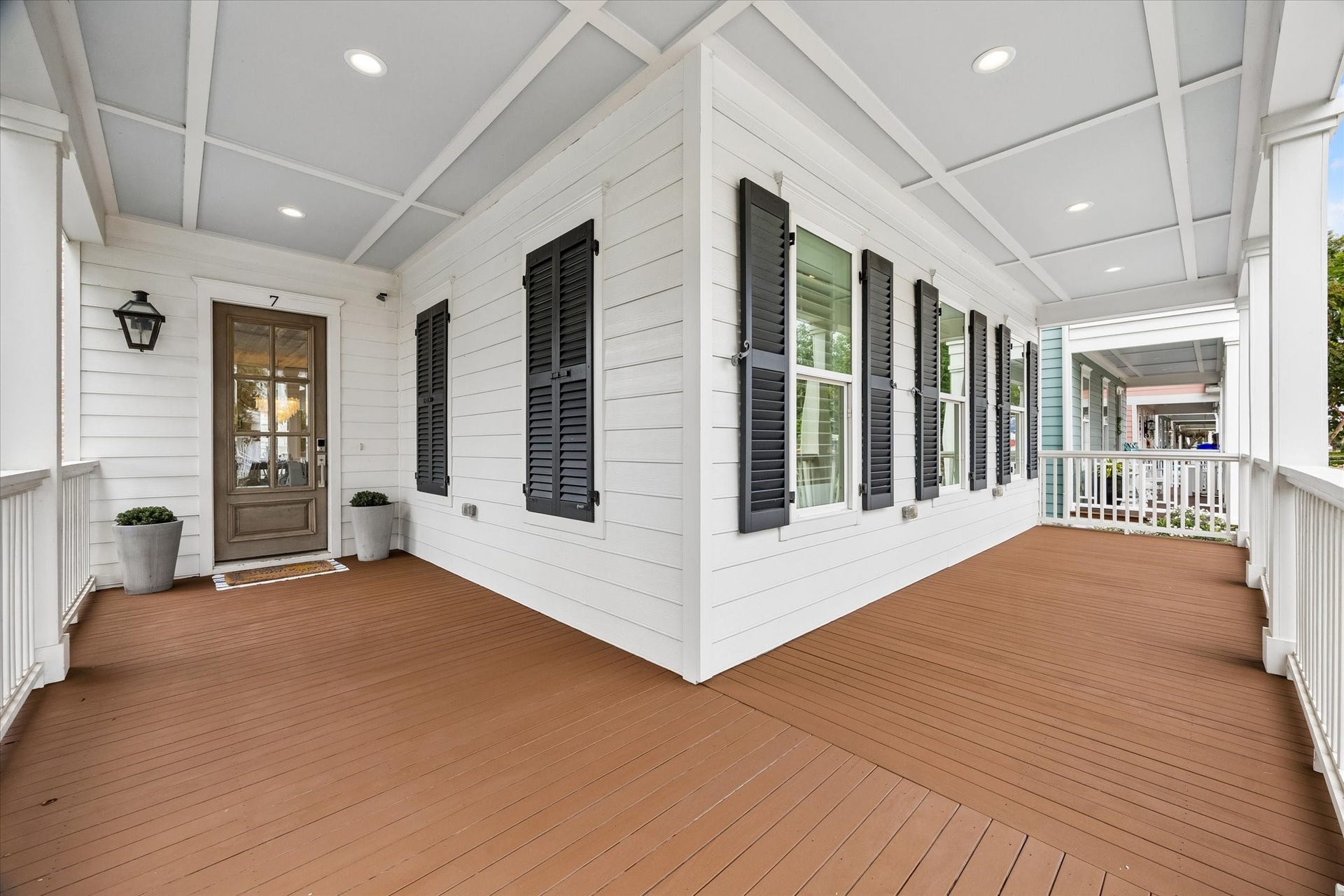7 Curiosity Lane, Galveston, TX 77554 Double Balcony porches