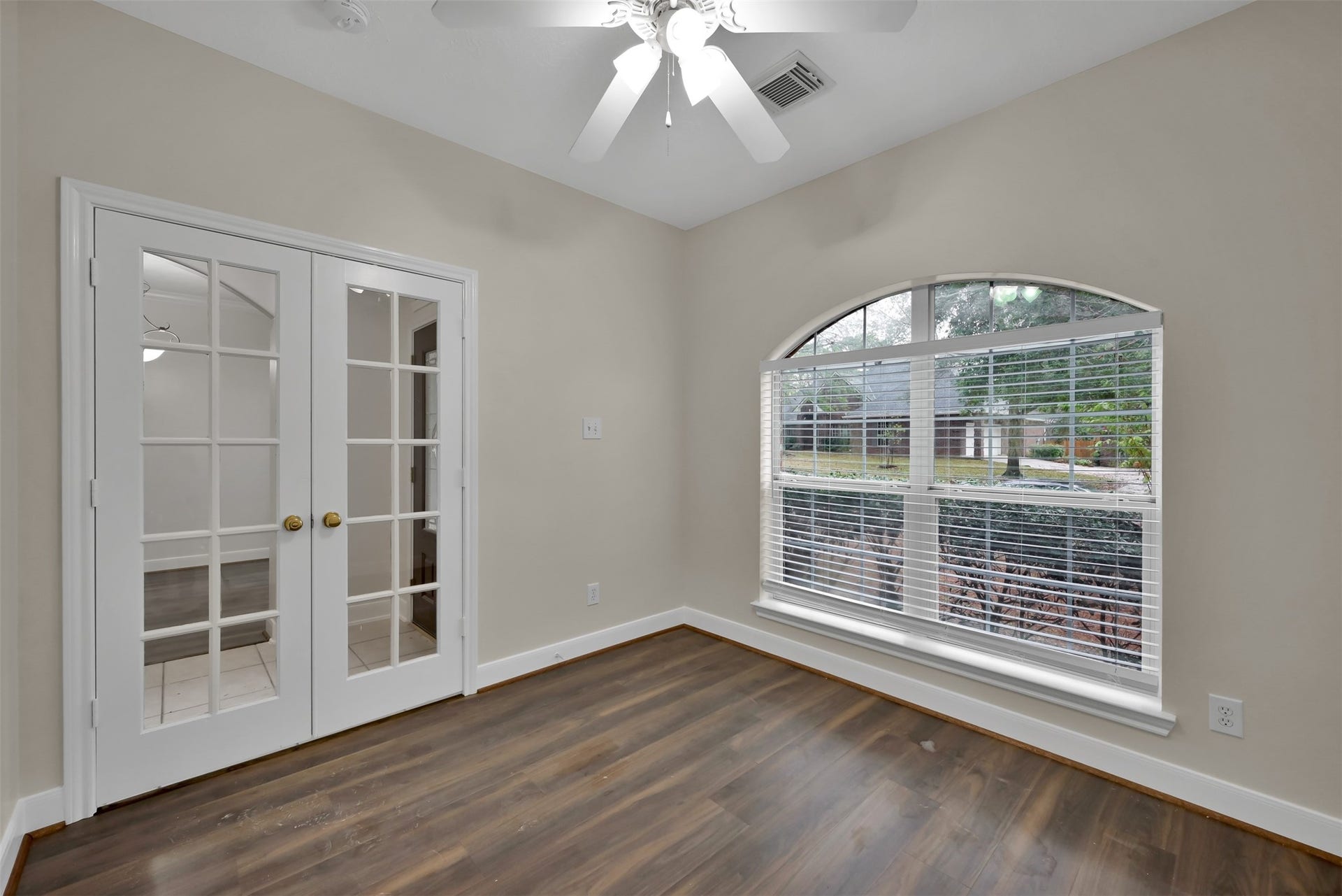 13425 Hidden Valley Drive, Montgomery, TX 77356 Office with French doors.