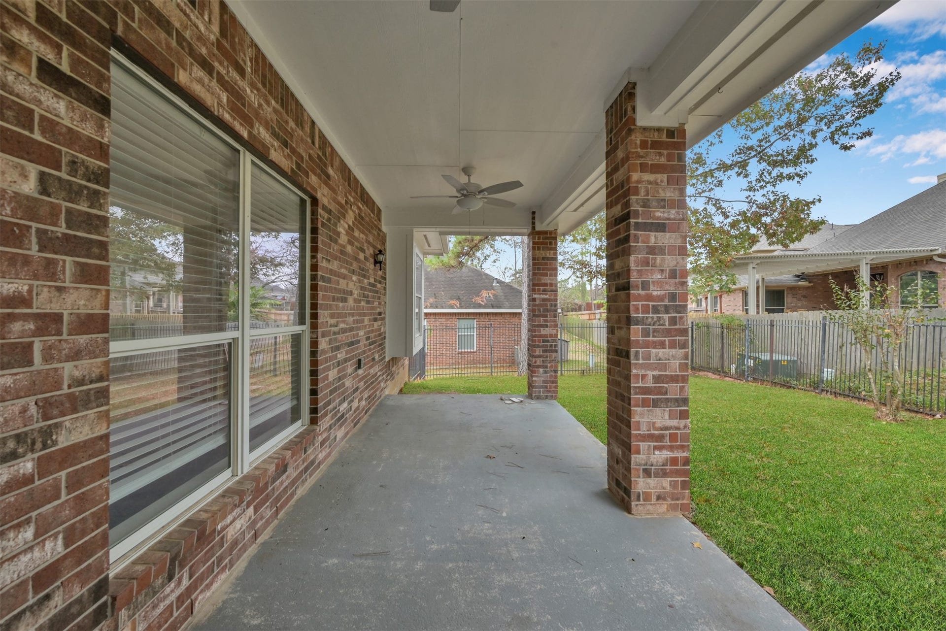 13425 Hidden Valley Drive, Montgomery, TX 77356 Covered Patio.