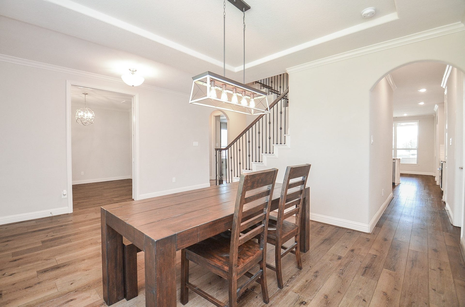 18438 Panton Terrace Lane, Cypress, TX 77429 Elegant formal dining room with ample space to accommodate a large dining set!