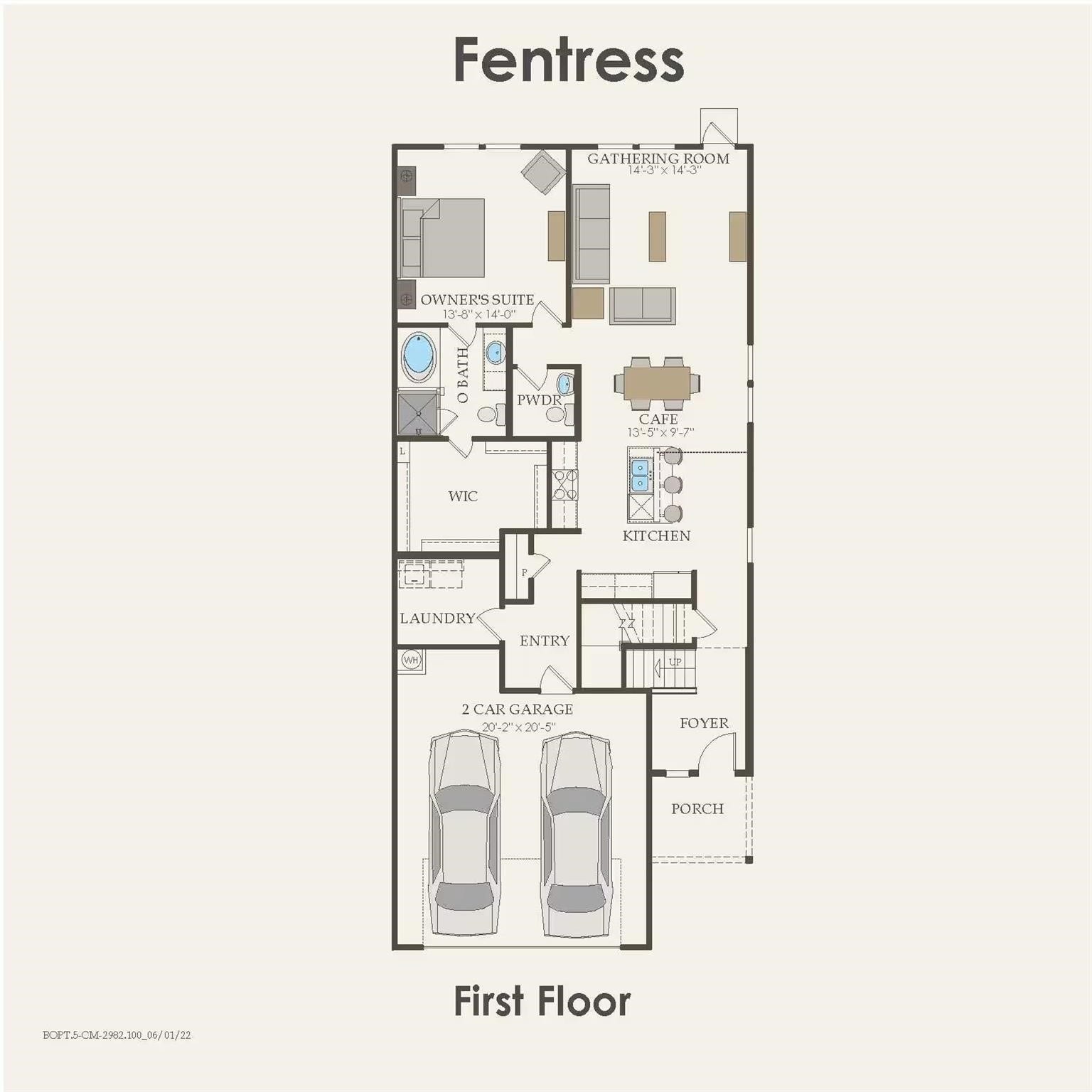 23127 Daftmill Drive, Waller, TX 77484 1st Floor plan