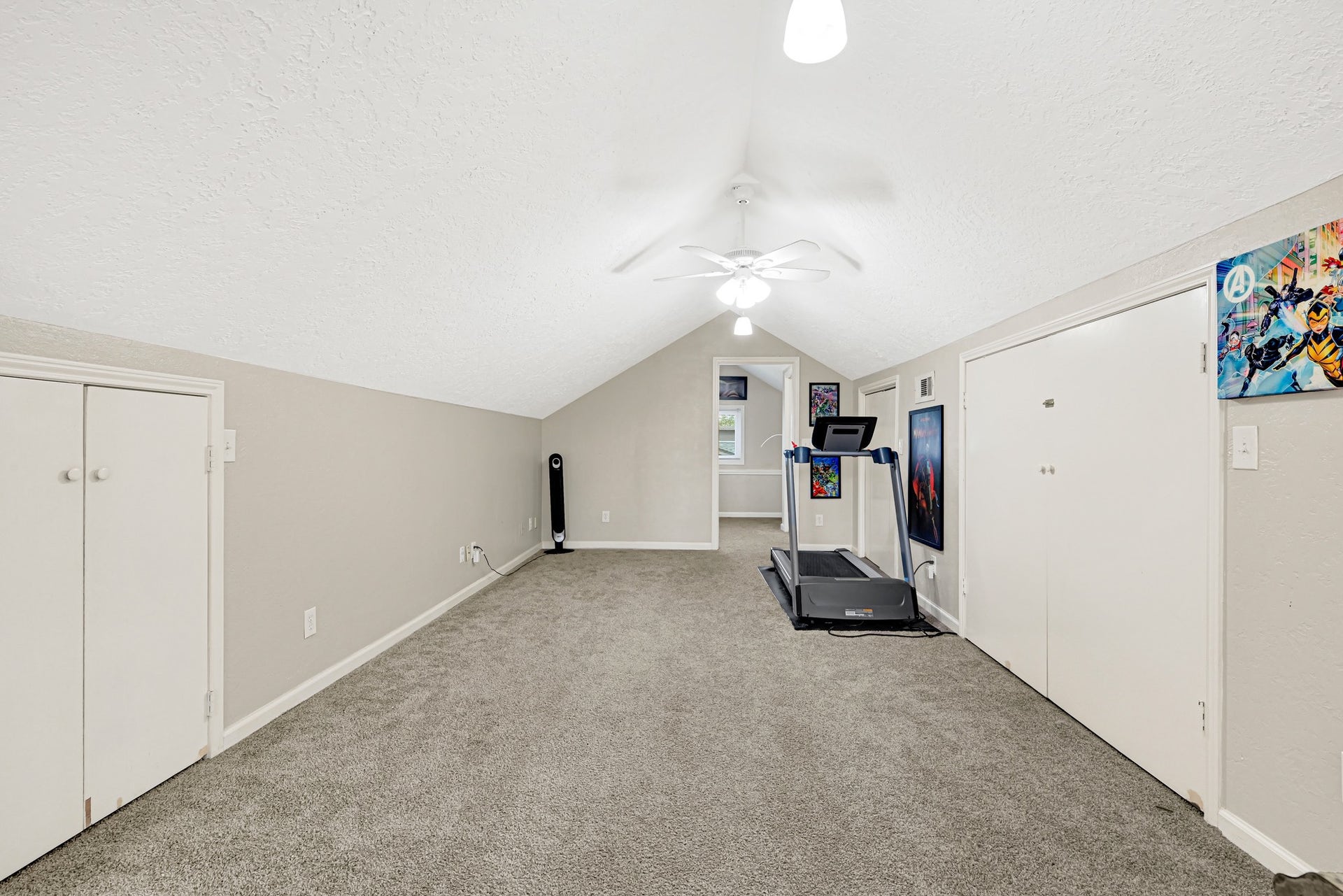 5343 Royal Parkway, Friendswood, TX 77546 Upstairs room provides endless possibilities; guest room, game room, exercise room, etc.